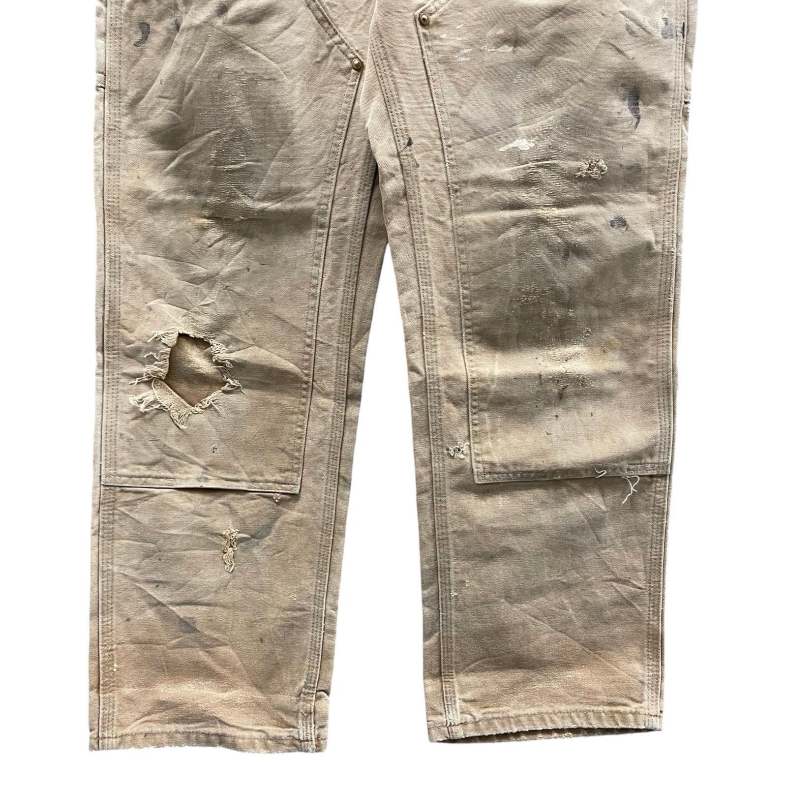 Carhartt Double Knee Denim Painter Pants 30×30