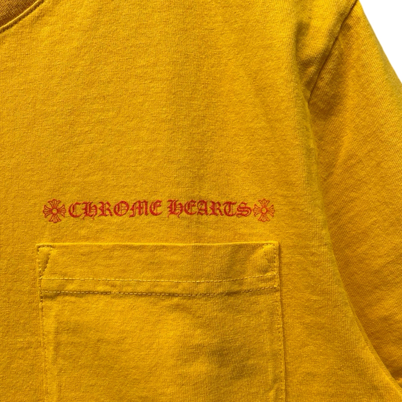 CHROME HEARTS×MATTY BOY 2019SS PPO Mustard Tee Size S