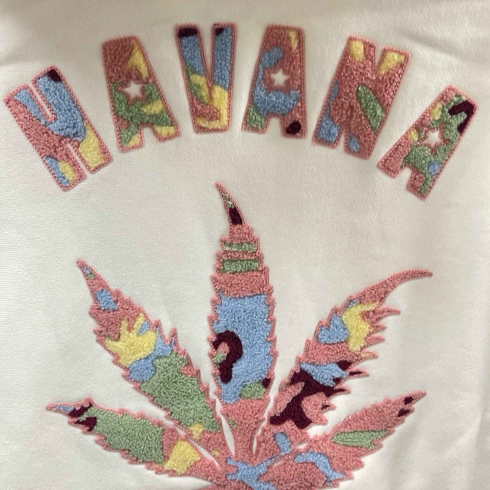 lucien pellat-finet HAVANA Leaf Logo Pullover Hoodie