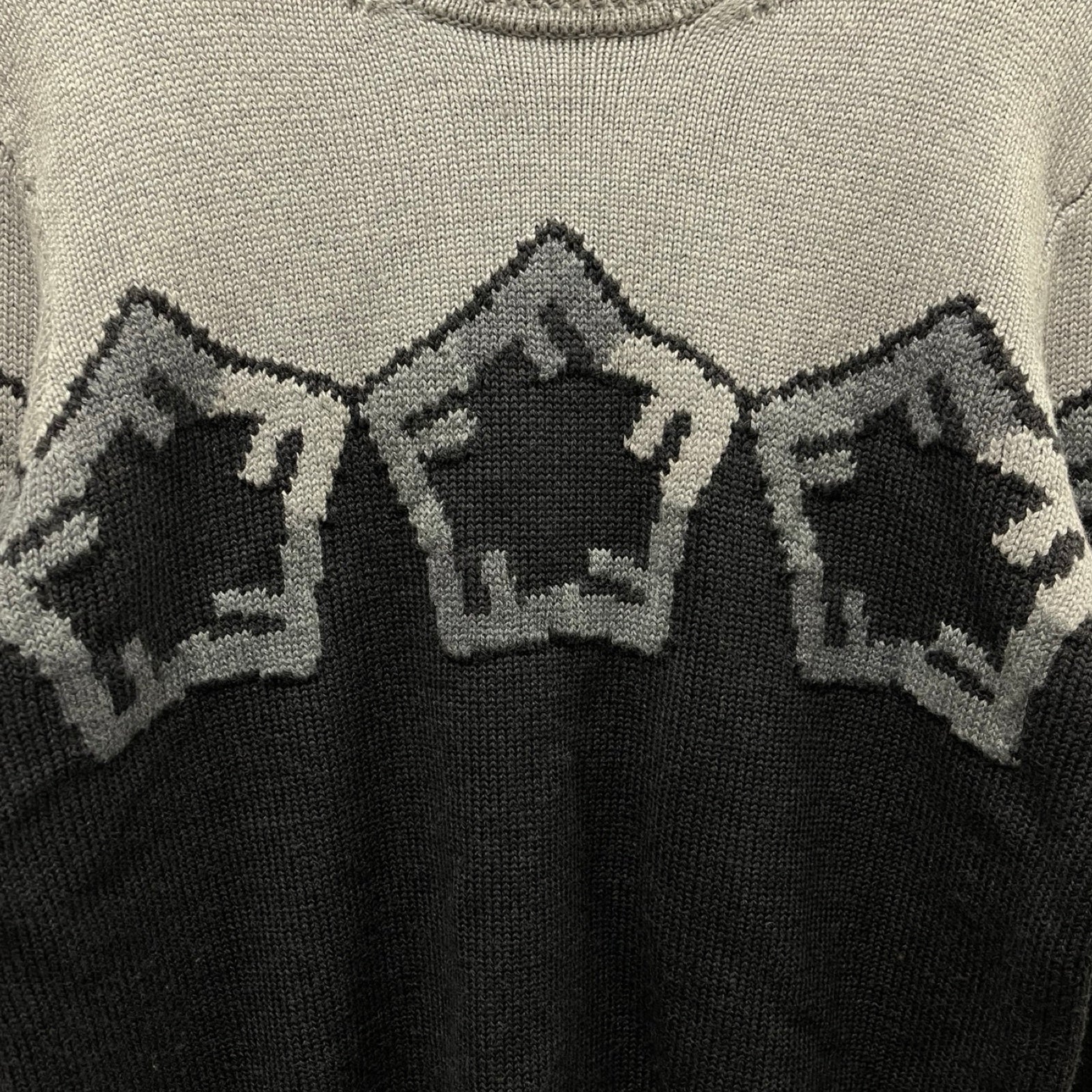 FENDI 2023AW Pullover Wool Knit Sweater FZX025 AQL4 Size 52