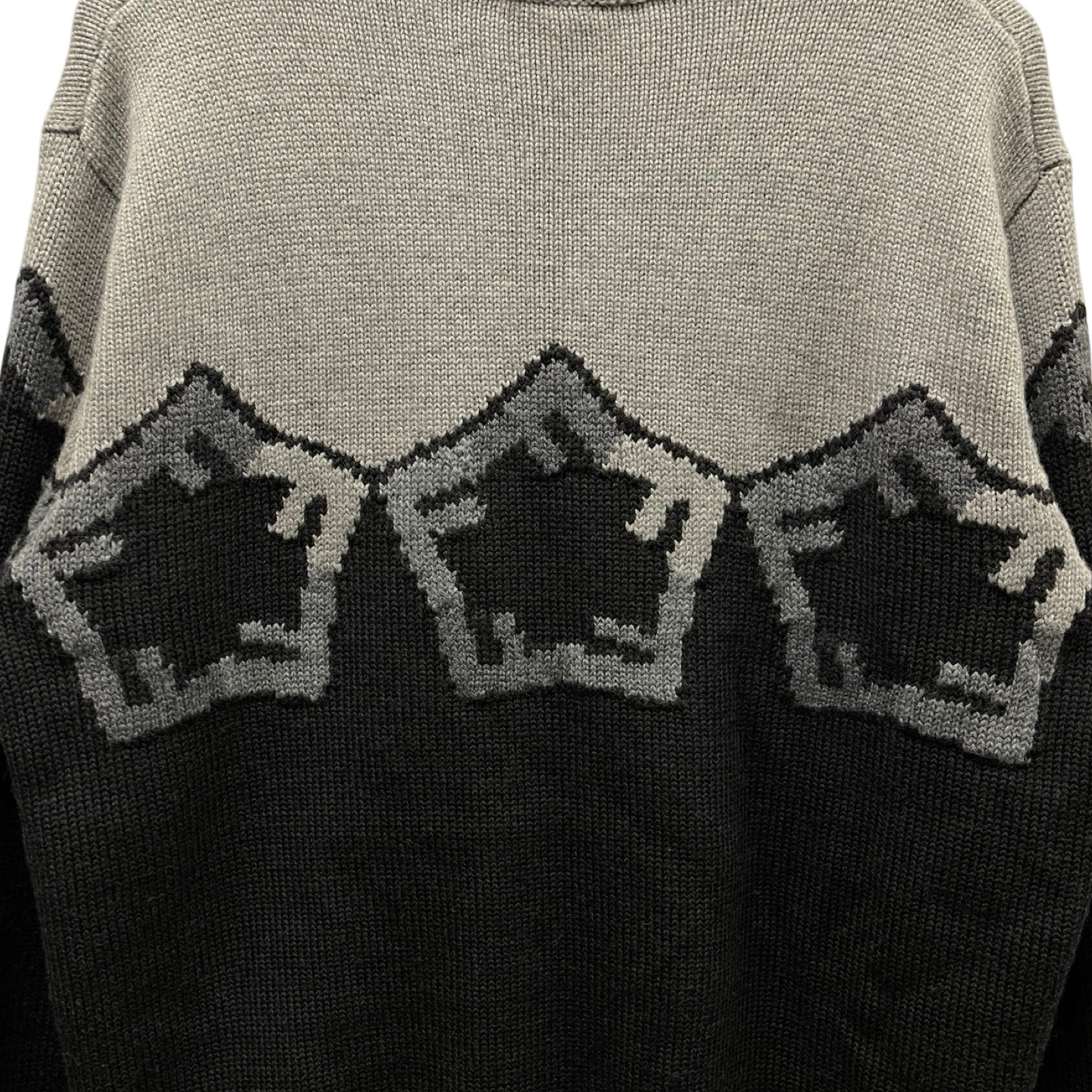 FENDI 2023AW Pullover Wool Knit Sweater FZX025 AQL4 Size 52