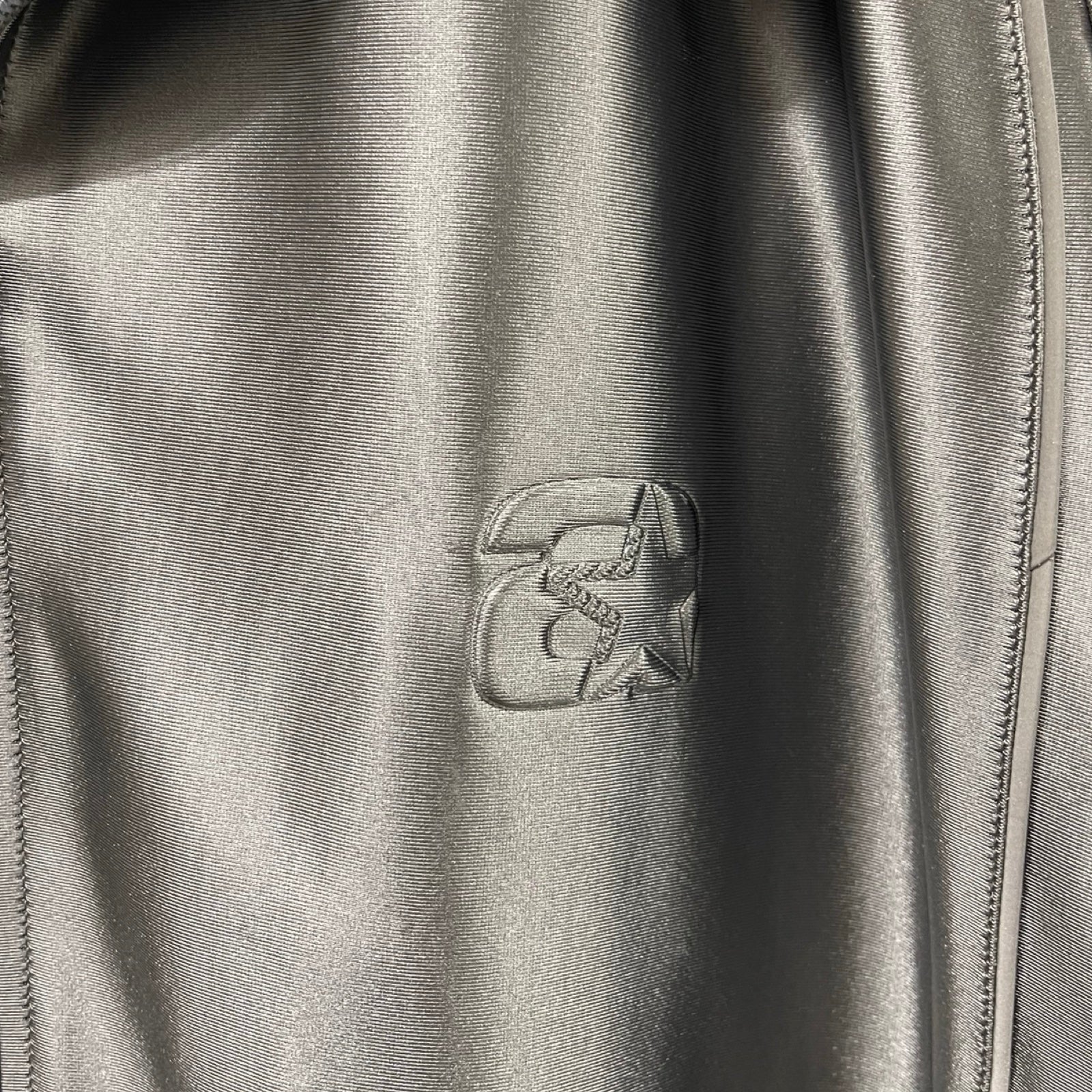 Alexander Wang Satin Track Jacket 6CC3232006 Size M