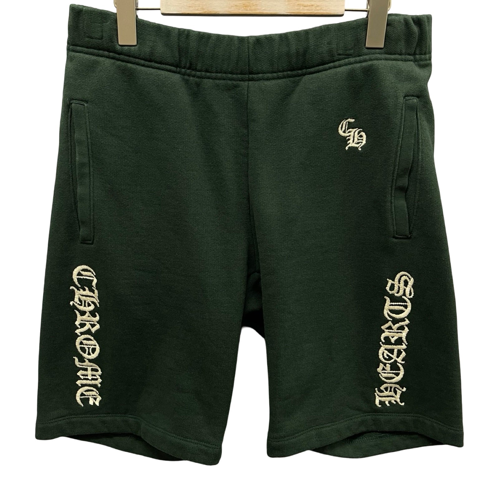 CHROME HEARTS Y NOT SLO RIDE Sweat Shorts Size M