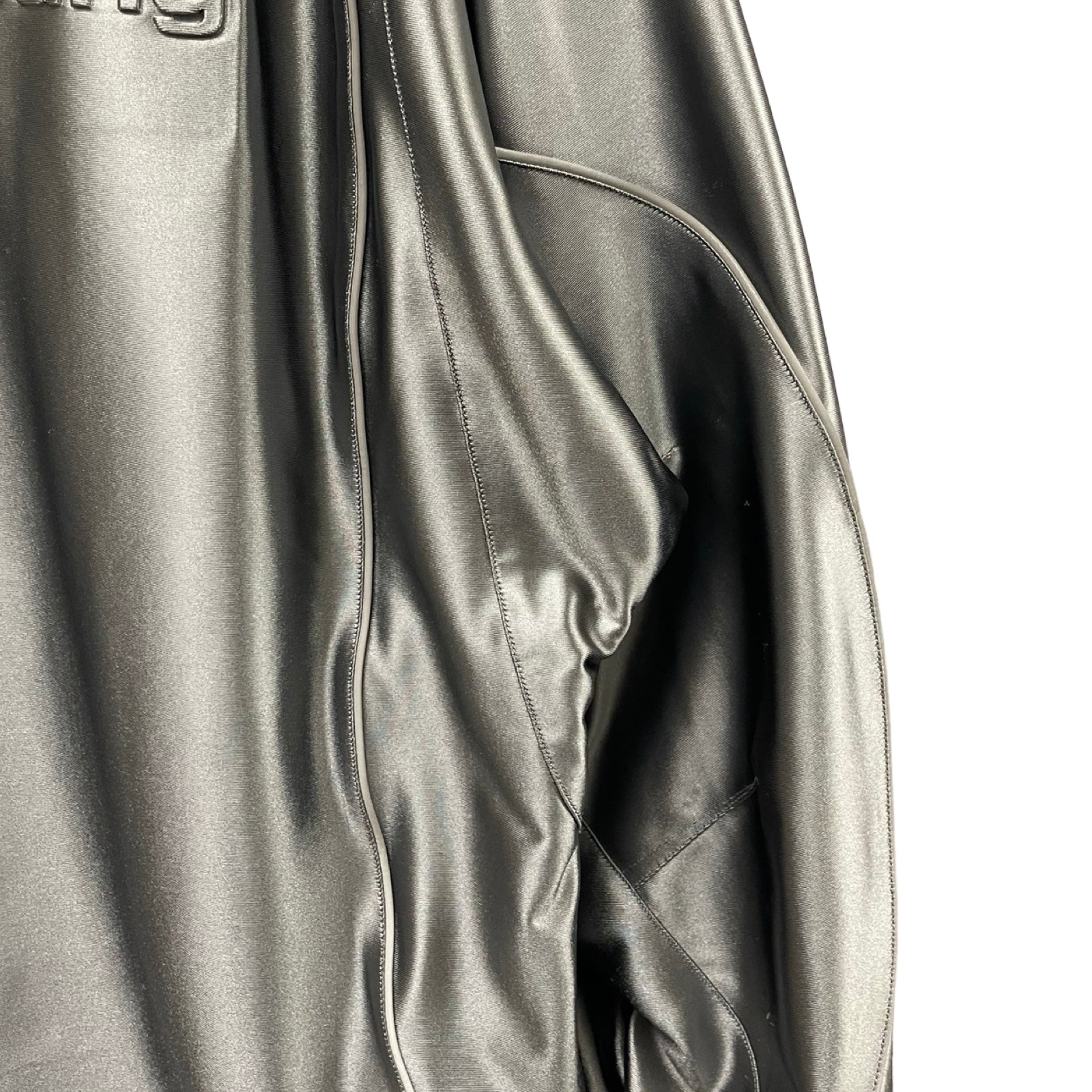 Alexander Wang Satin Track Jacket 6CC3232006 Size M