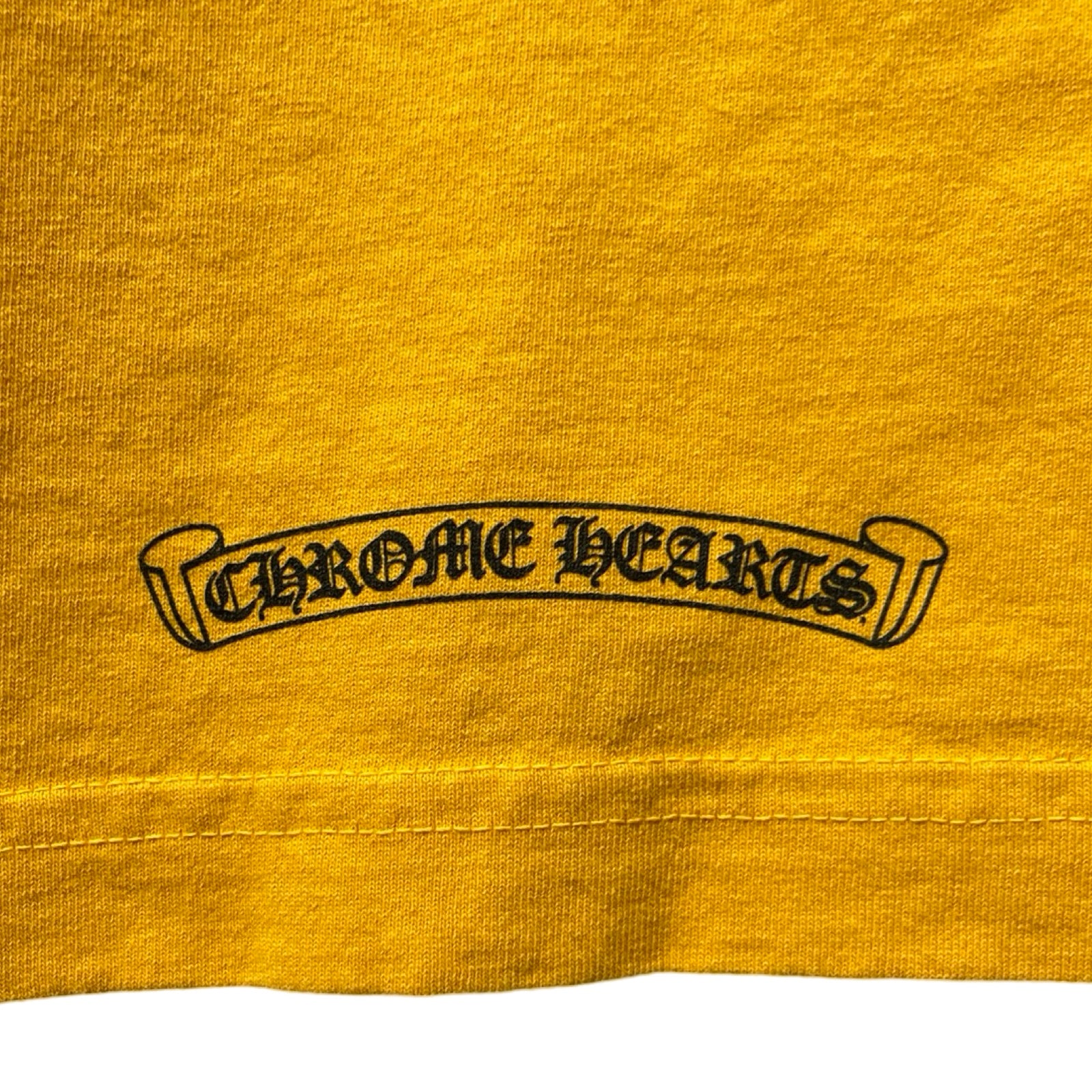 CHROME HEARTS×MATTY BOY 2019SS PPO Mustard Tee Size S