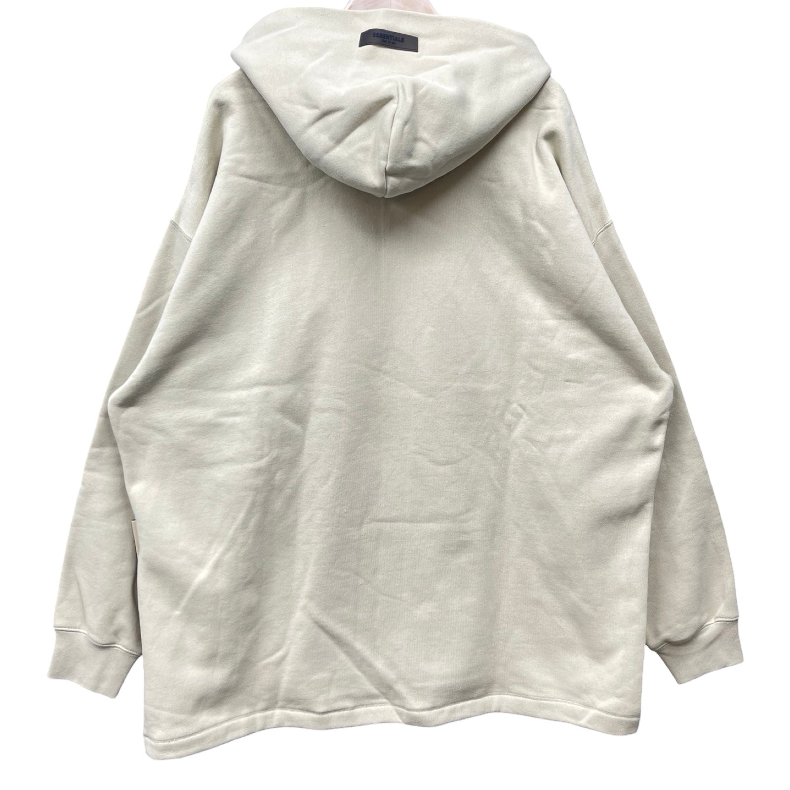 ESSENTIALS×FEAR OF GOD Flocky Logo Pullover Hoodie Size L