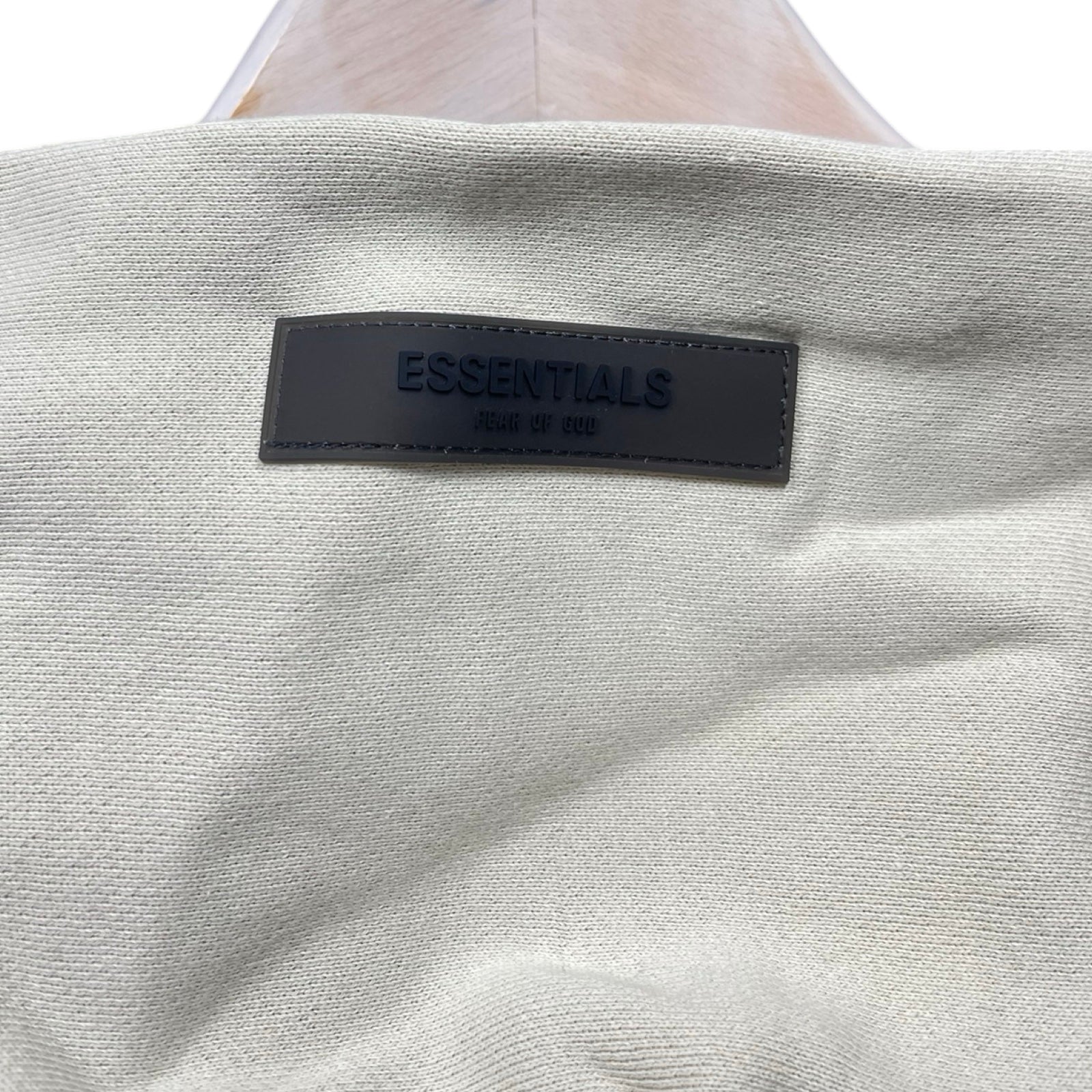 ESSENTIALS×FEAR OF GOD Flocky Logo Pullover Hoodie Size L