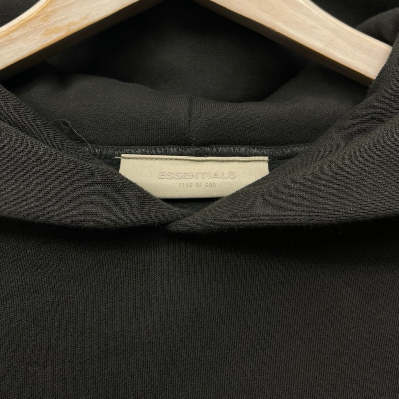 ESSENTIALS×FEAR OF GOD Flocky Logo Pullover Hoodie Size L
