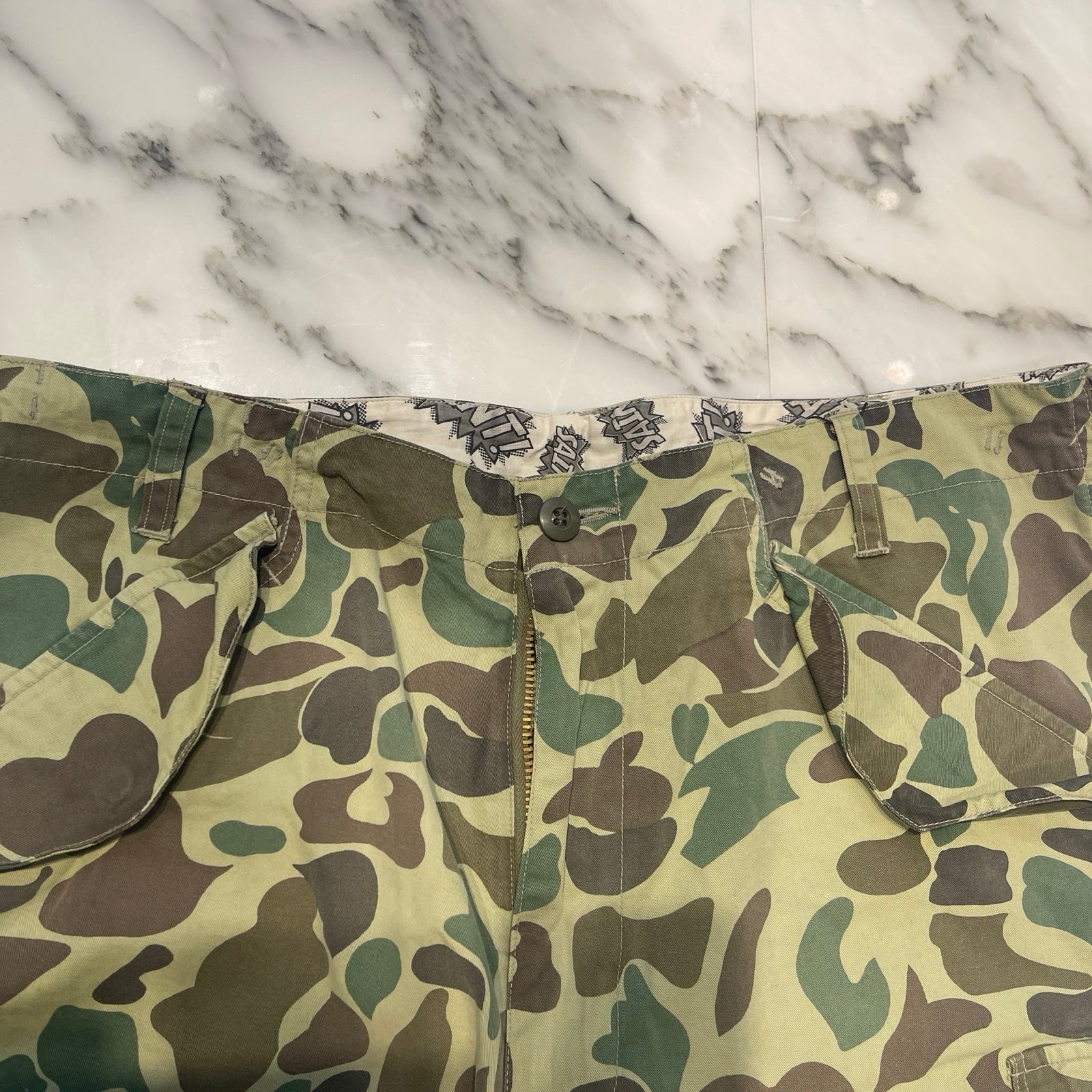 SAINT Mxxxxxx 2023SS SA CARGO PANTS CAMO SM-S23-0000-091 Size L セントマイケル SA カーゴパンツ カモフラージュ サイズL