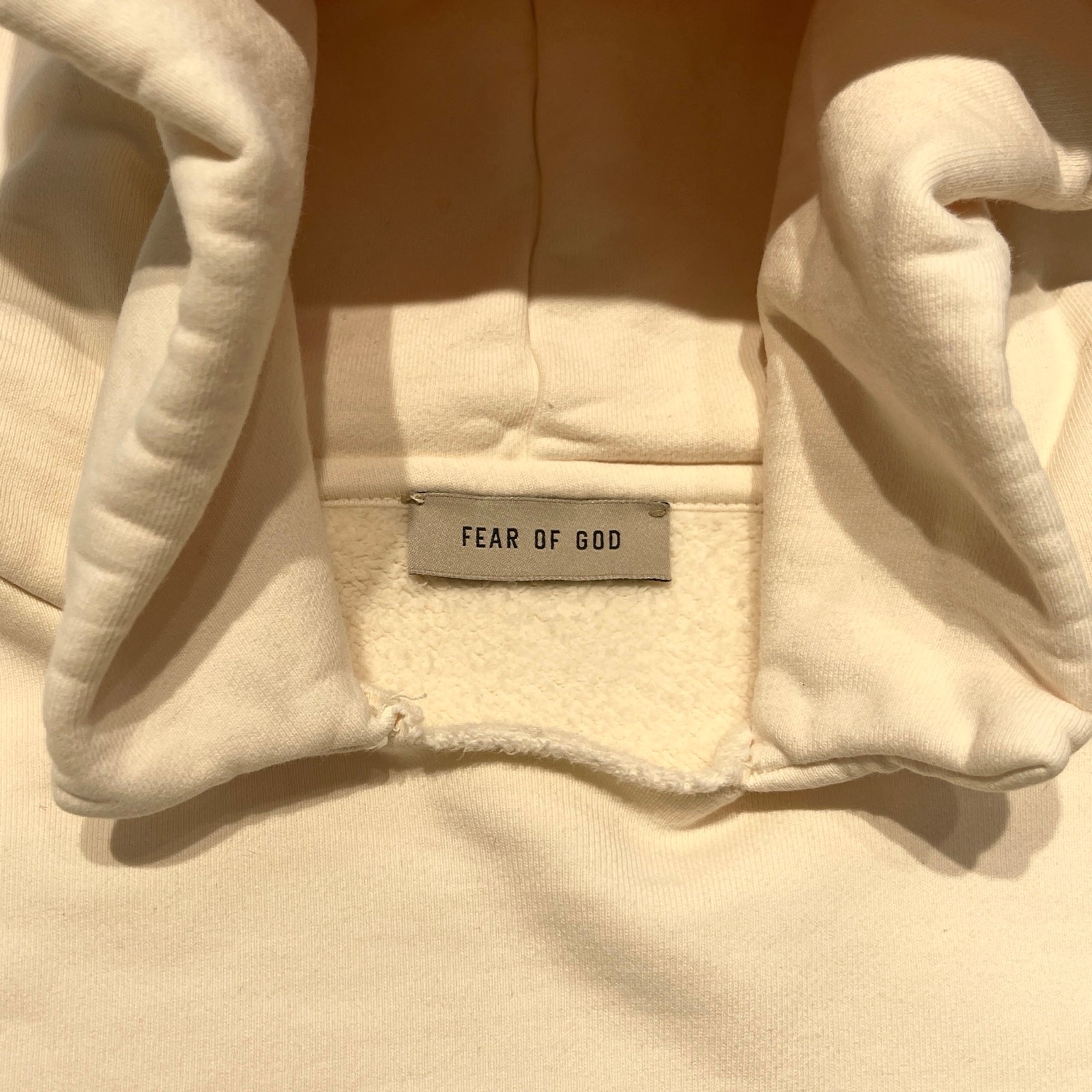 FEAR OF GOD Undersized Hoodie FG850-060FLC Size M フィアオブゴッド アンダーサイズ プルオーバーフーディ サイズM
