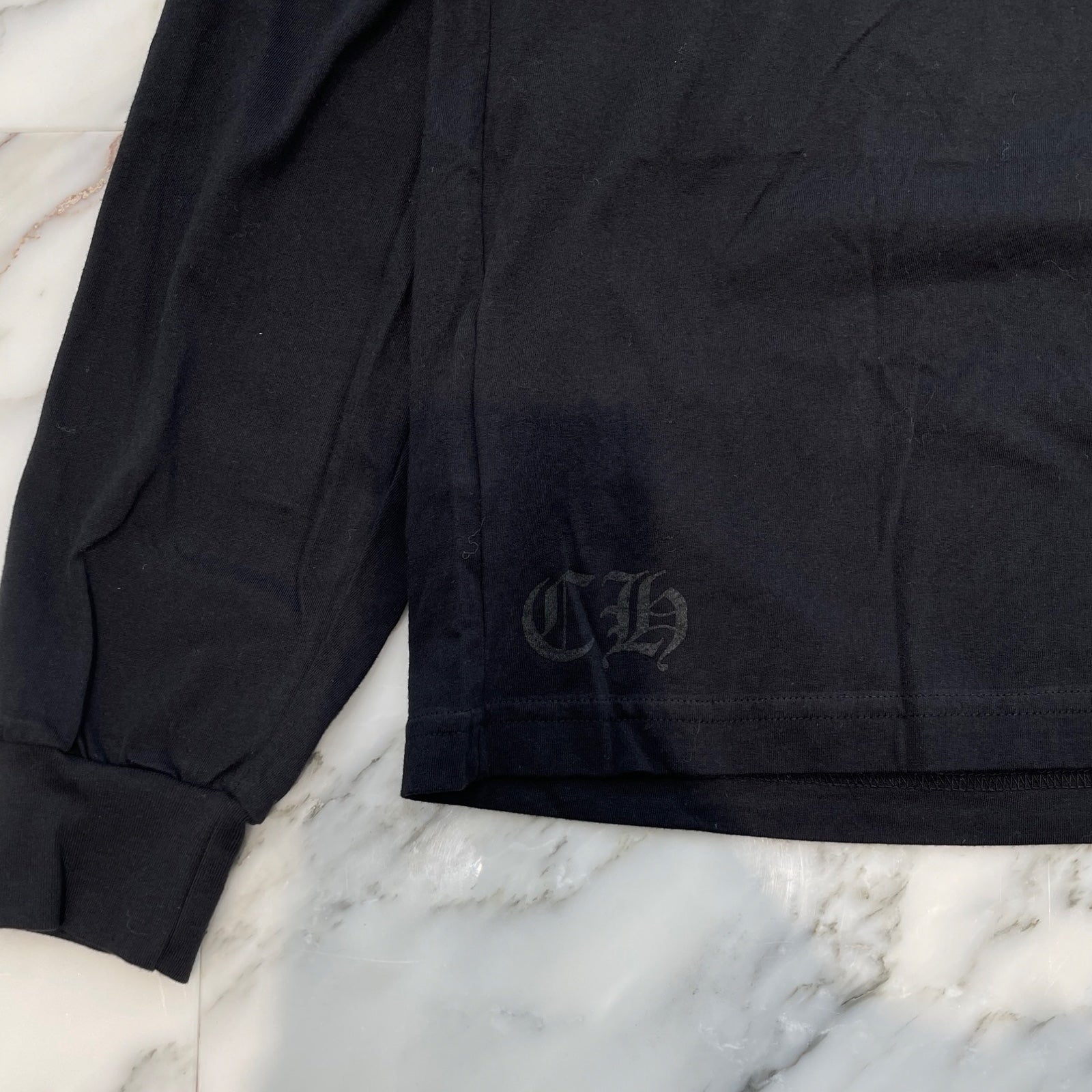 CHROME HEARTS Aspen Horseshoe Long Sleeve Tee Size L クロムハーツ アスペン ホースシュー ロングスリーブTシャツ サイズL