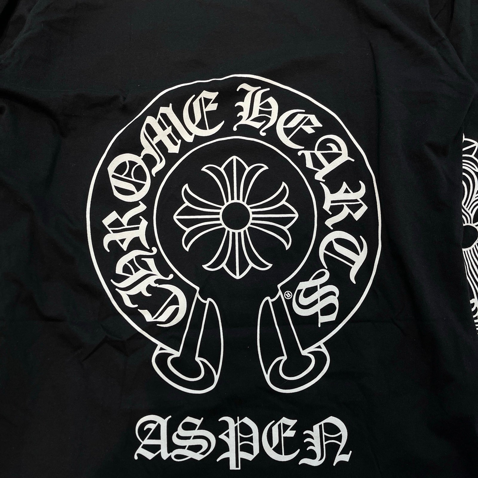 CHROME HEARTS Aspen Horseshoe Long Sleeve Tee Size L クロムハーツ アスペン ホースシュー ロングスリーブTシャツ サイズL
