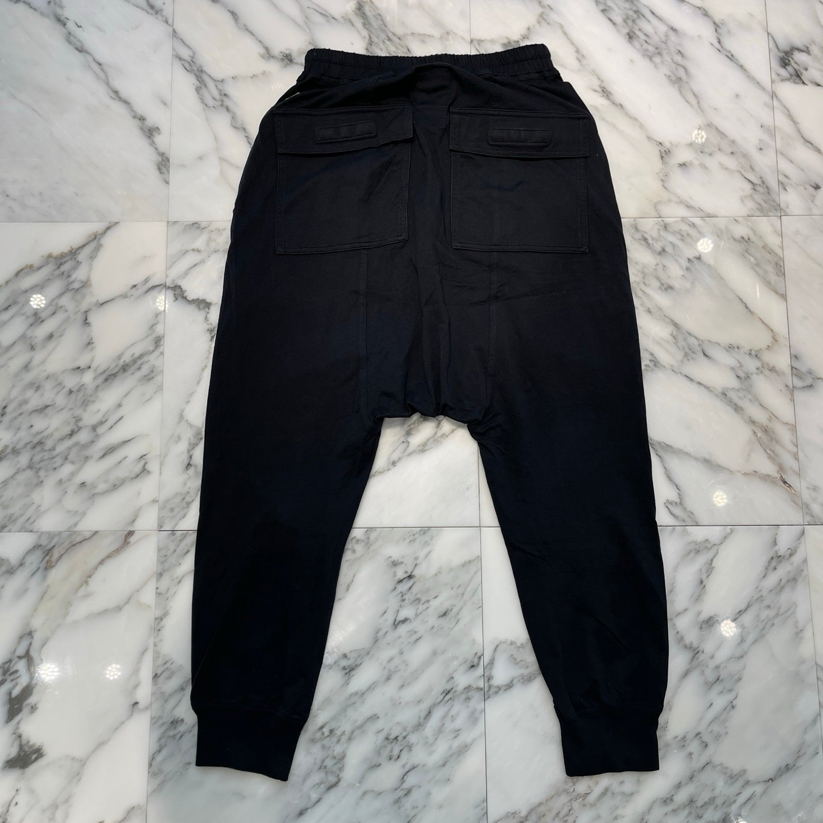 Rick Owens × Champion 2022SS Prisoner Drawstring Long Pants CM01B7959-CHFE Size S リックオウエンス × チャンピオン プリズナードローストリングロングパンツ サイズS