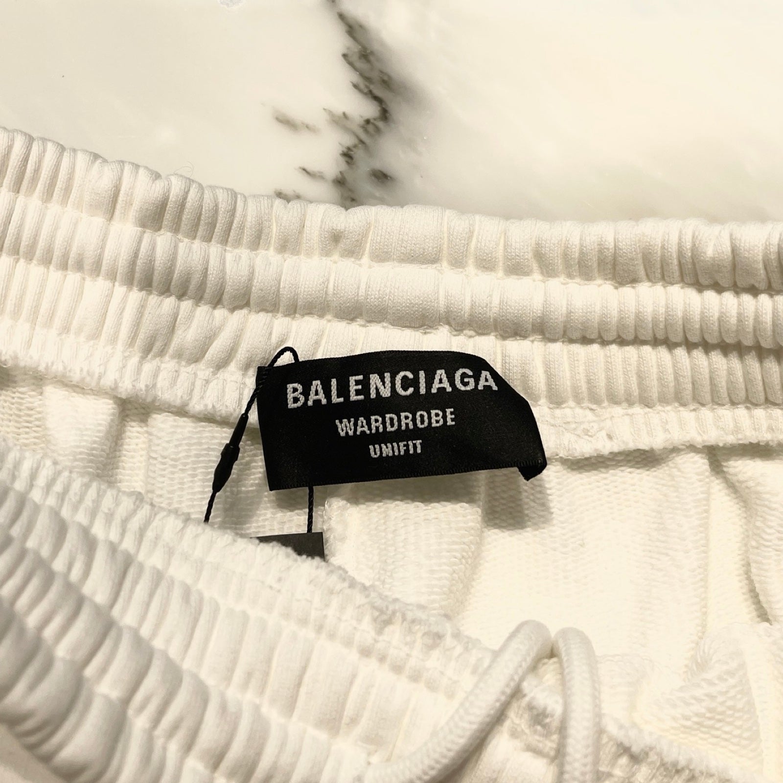 BALENCIAGA 2021AW Logo Ebroidered Wide Sweat Shorts 674591 TMVF5 Size XXS バレンシアガ ロゴ刺繍 ワイドスウェットショーツ サイズXXS