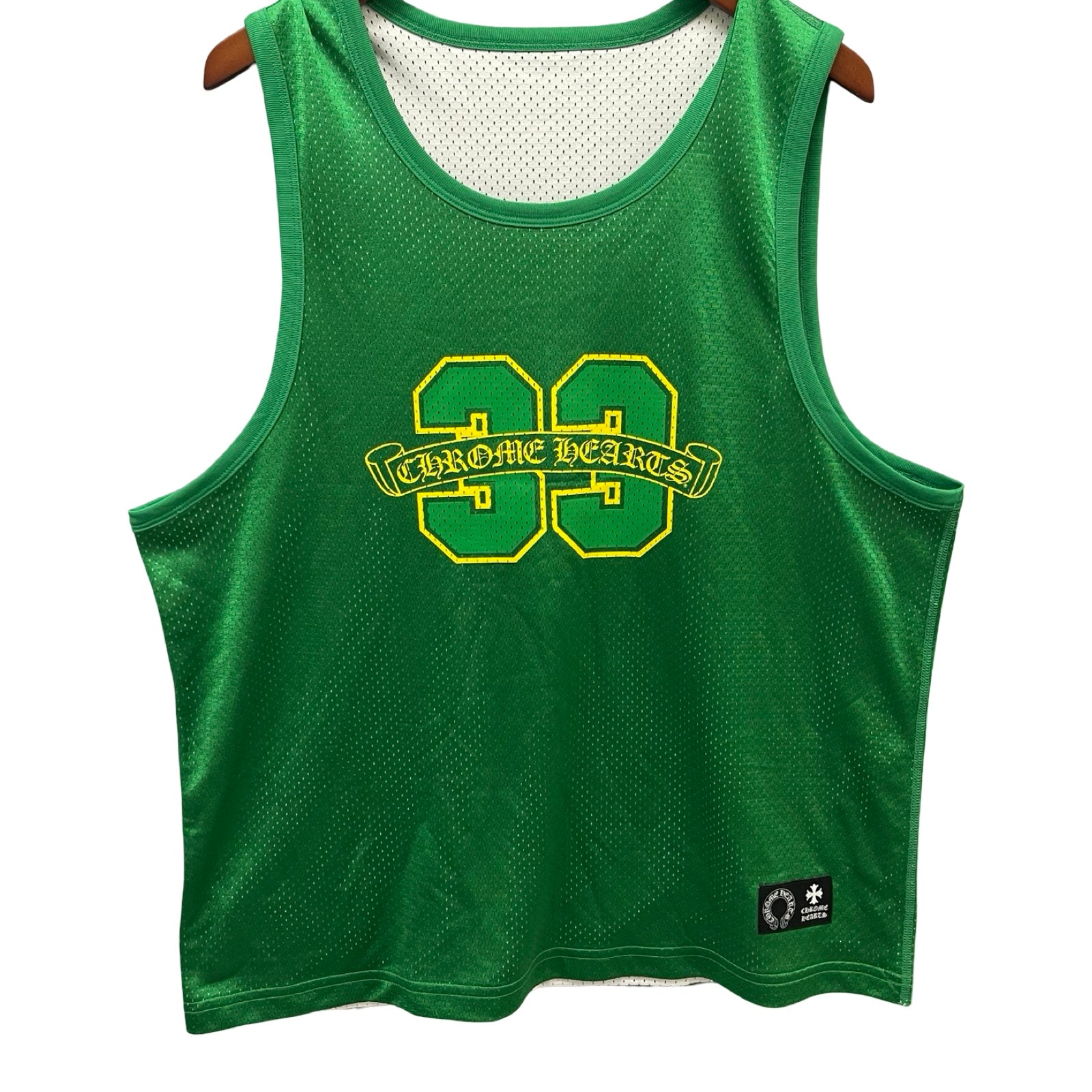 CHROME HEARTS Mesh Warm Up Jersey Size M