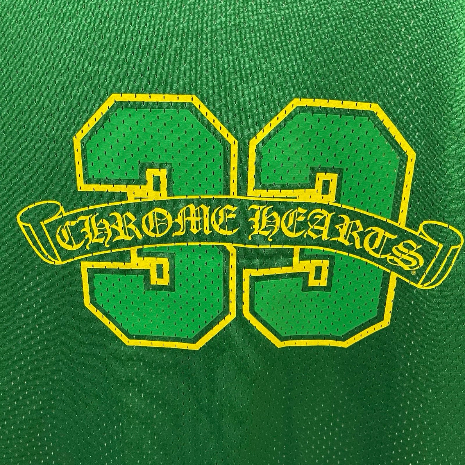 CHROME HEARTS Mesh Warm Up Jersey Size M