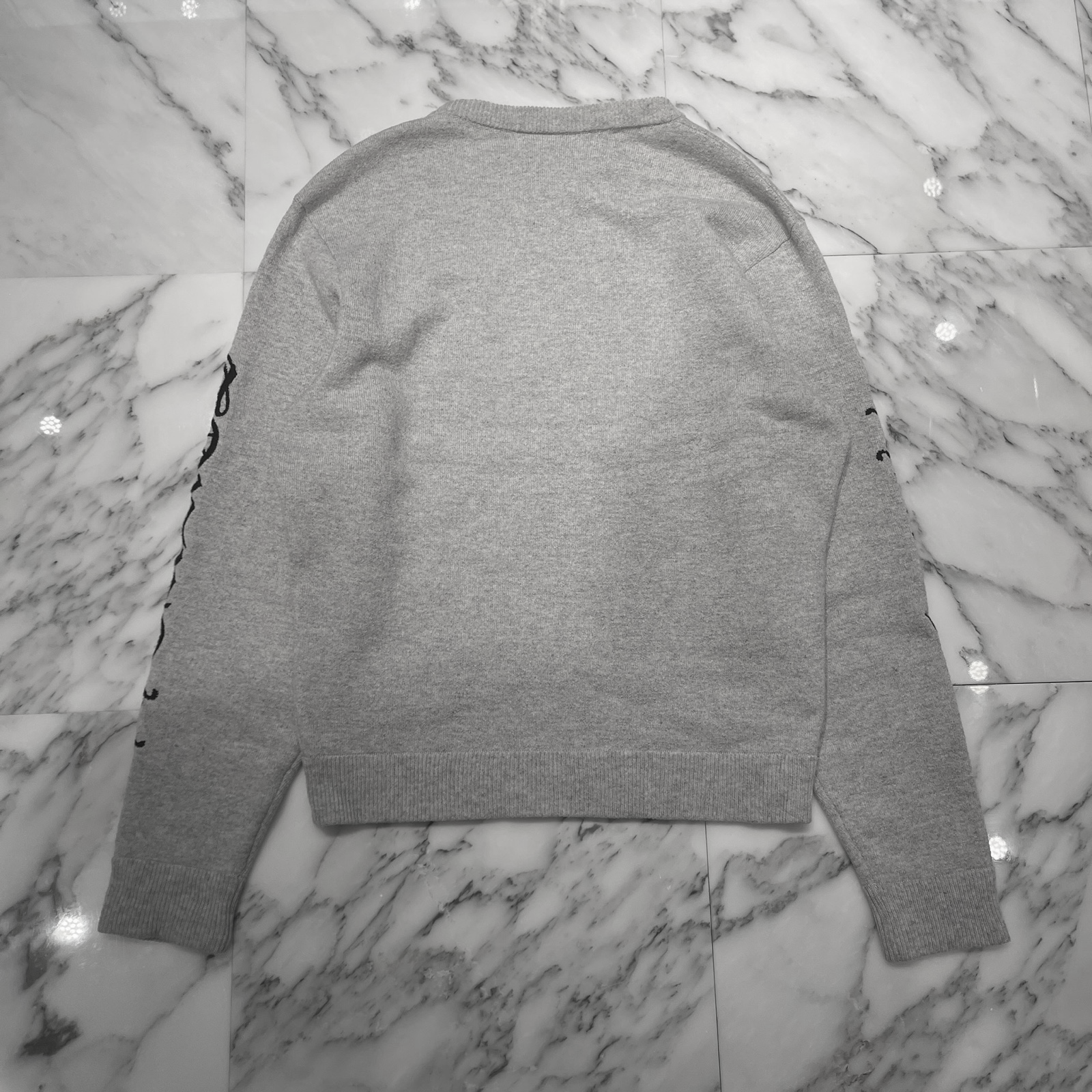 CHROME HEARTS YNOT ARM LOGO EMBROIDERY CASHMERE KNIT SWEATER Size M クロムハーツ ワイノット 袖ロゴ刺繍 カシミアニット セーター サイズM