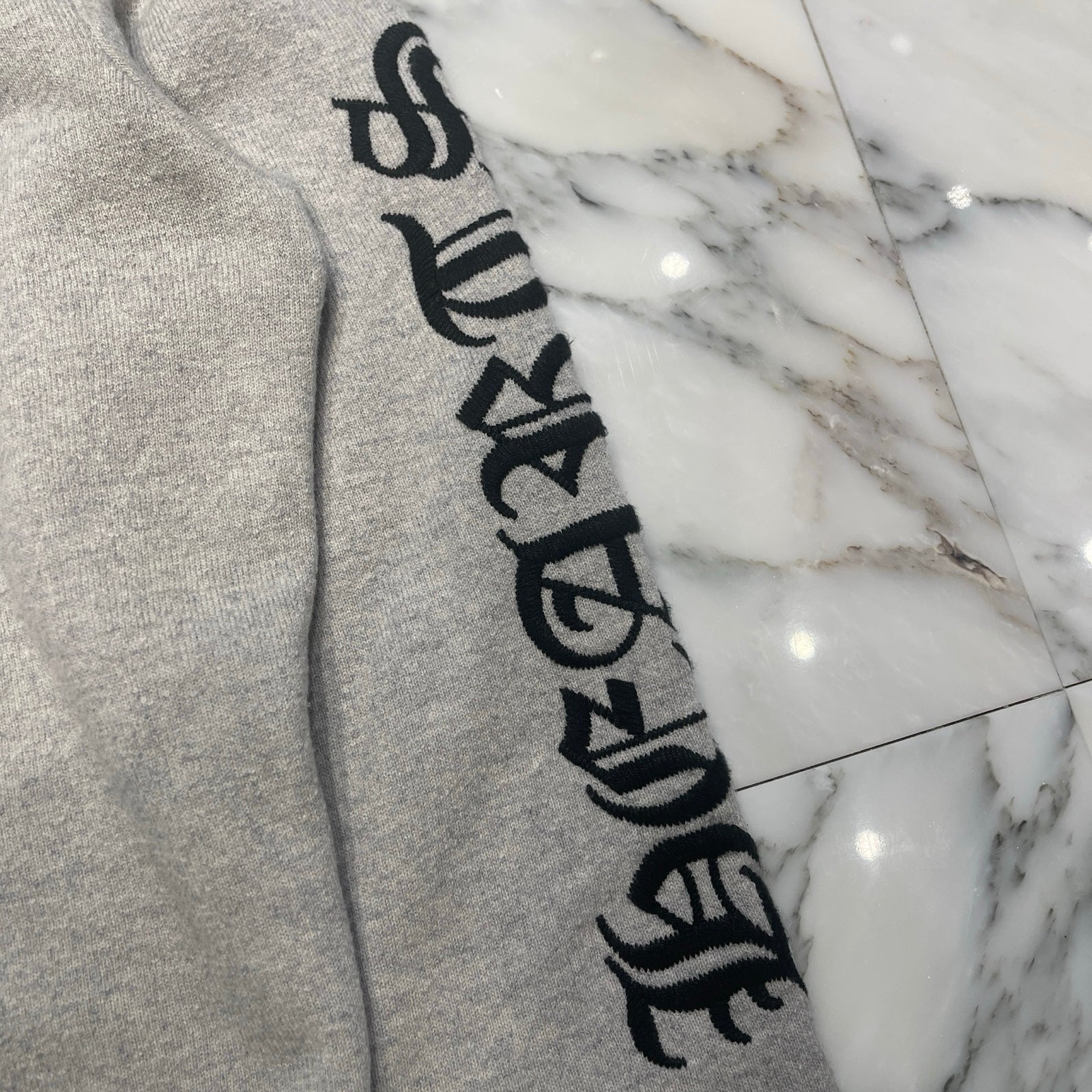 CHROME HEARTS YNOT ARM LOGO EMBROIDERY CASHMERE KNIT SWEATER Size M クロムハーツ ワイノット 袖ロゴ刺繍 カシミアニット セーター サイズM