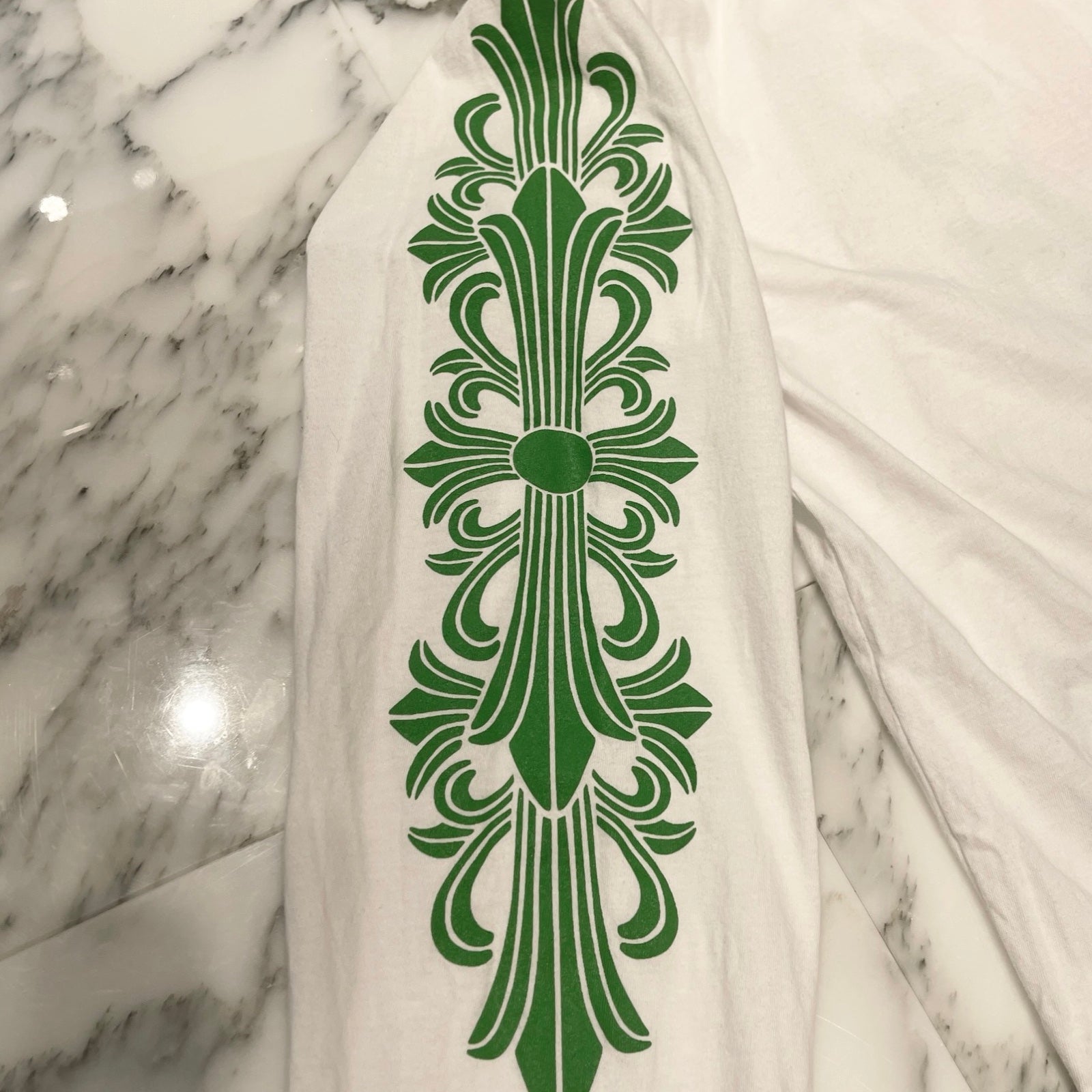 CHROME HEARTS Los Angeles Limited Vine Dagger Print Long Sleeve Tee Size L クロムハーツ ロサンゼルス限定 ヴァインダガー プリントロングスリーブTシャツ サイズ L