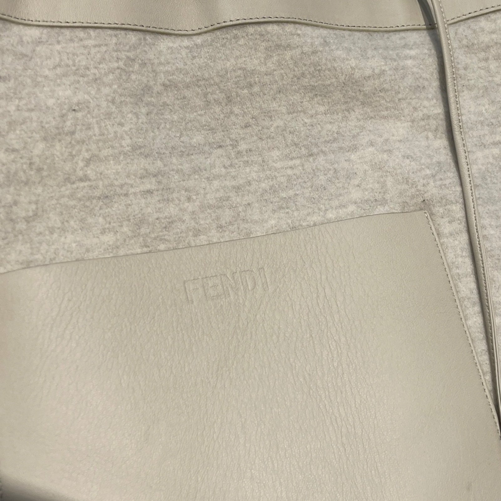 FENDI Fox Fur Cashmere Long Coat FF9208 SW18 Size 46 フェンディ フォックスファーカシミアロングコート サイズ46