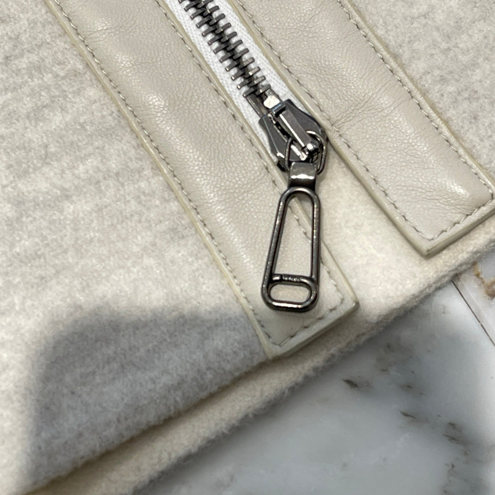 FENDI Fox Fur Cashmere Long Coat FF9208 SW18 Size 46 フェンディ フォックスファーカシミアロングコート サイズ46