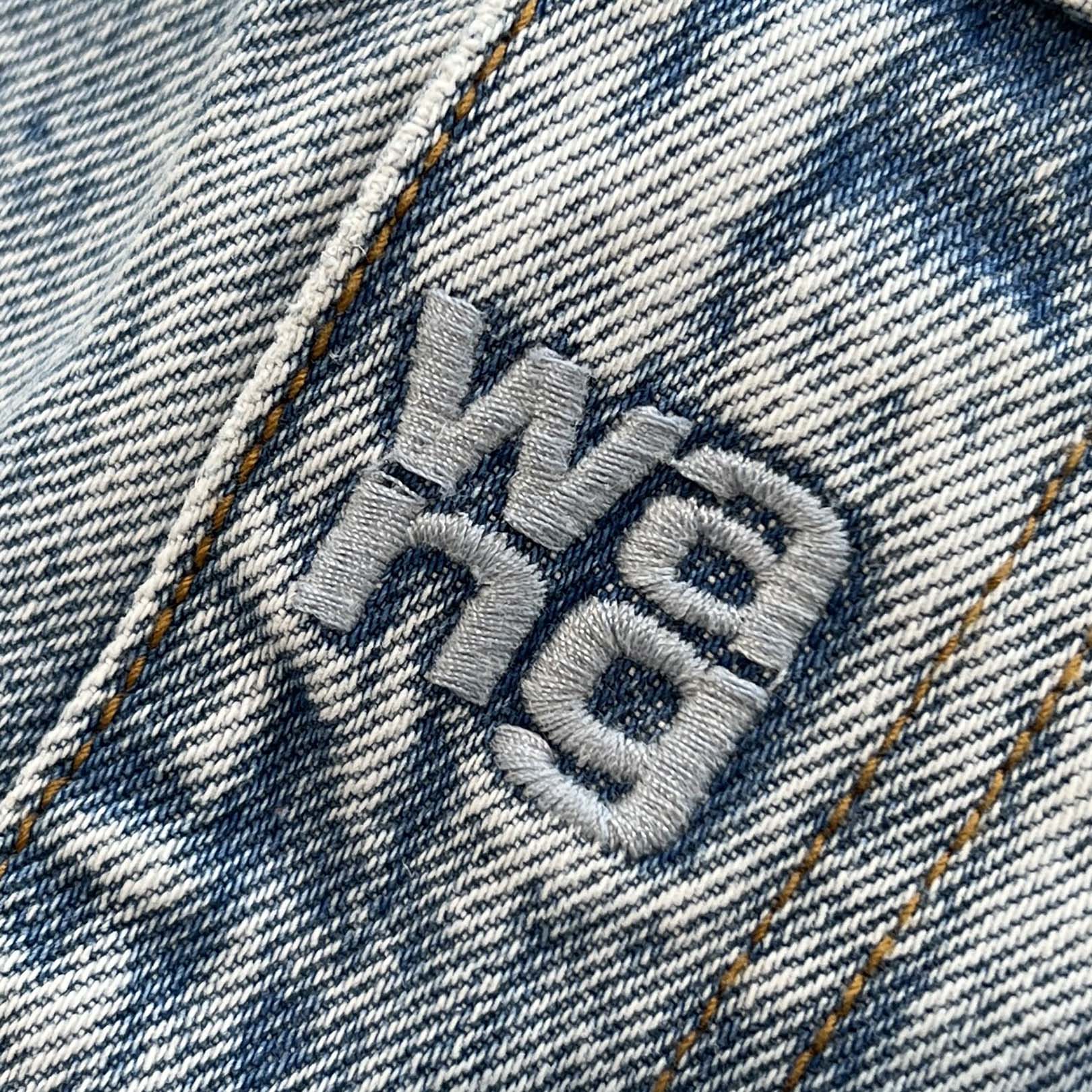 Alexander Wang 2022SS Double Front Carpenter Jeans 4DC4214012 Size