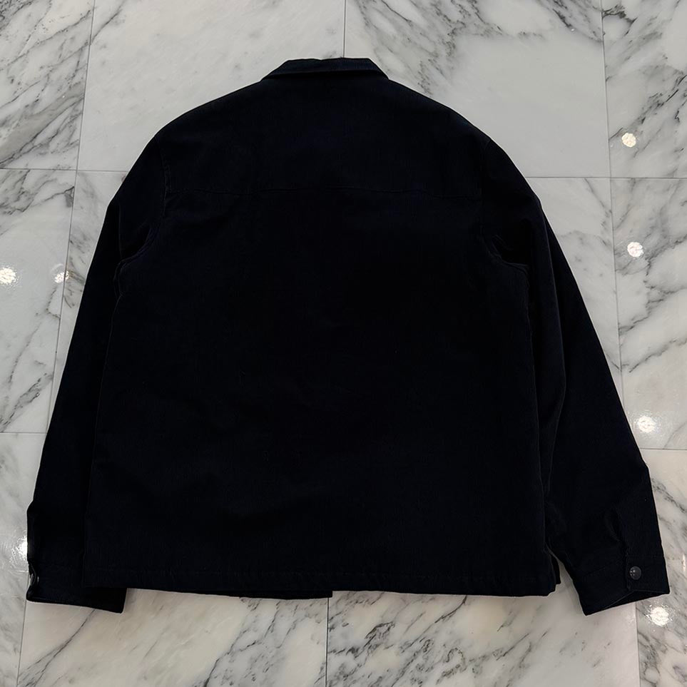 PRADA 2024AW Triangle Plate Corduroy Jacket SC554M S221 JHC Size XL プラダ トライアングルプレート コーデュロイ ジャケット サイズXL