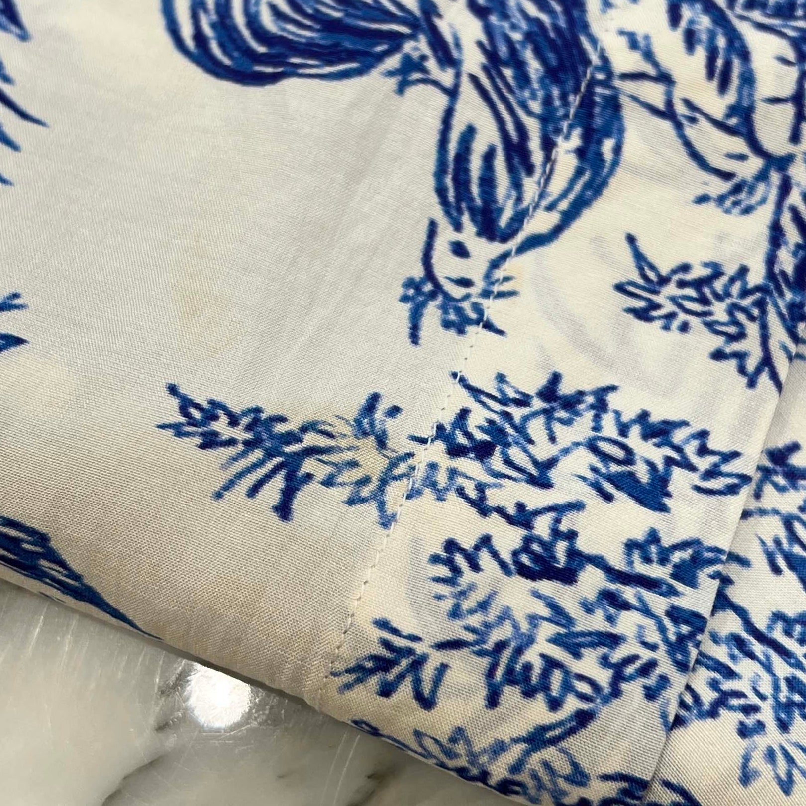 DIOR 2019SS Toile De Jouy Silk Long Sleeved Shirt 023C501G4854