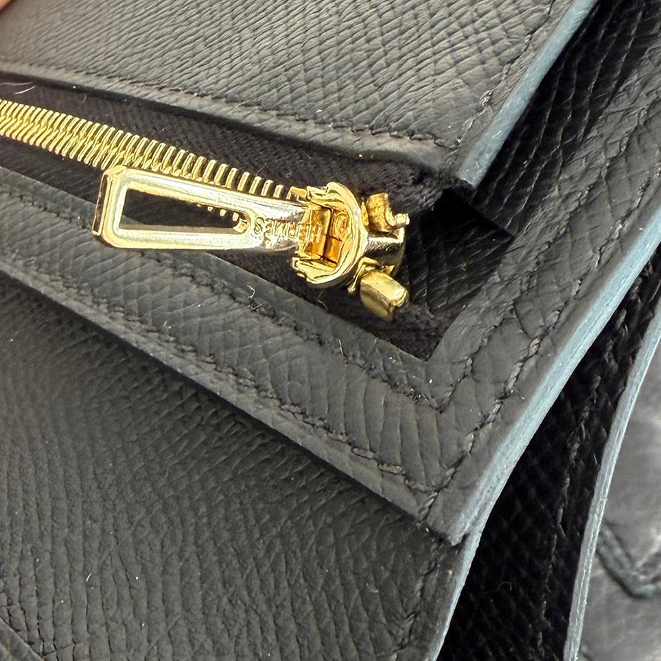 HERMES Bearn Compact Wallet "Noir" K刻印 エルメス ベアン コンパクトウォレット "ノワール" K刻印
