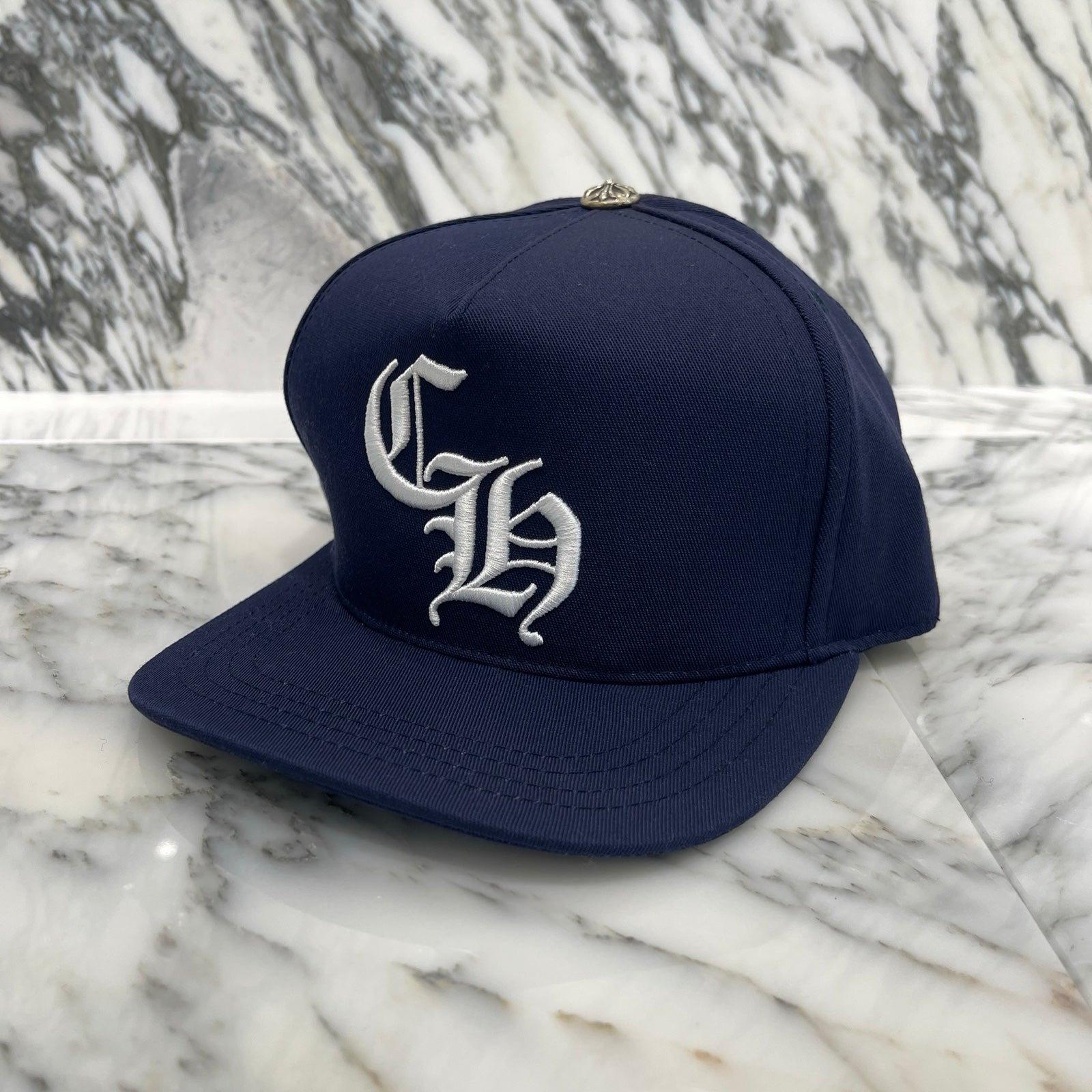 CHROME HEARTS CH Logo Embroidery Trucker Cap Size ONE SIZE（53-60）