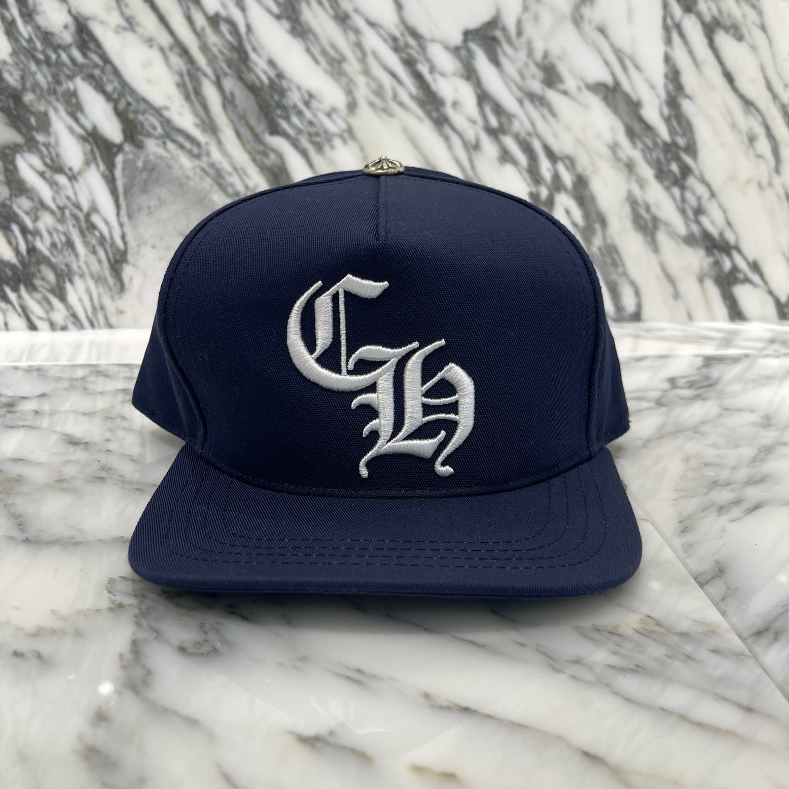 CHROME HEARTS CH Logo Embroidery Trucker Cap Size ONE SIZE（53-60）