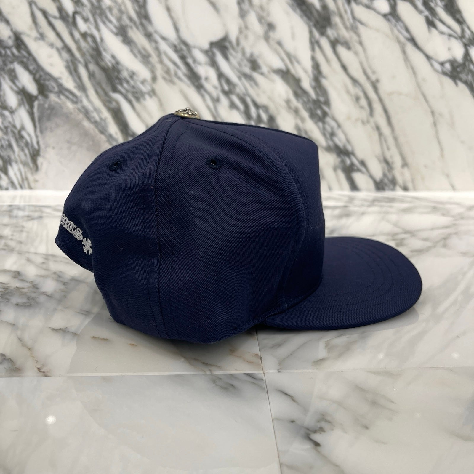 CHROME HEARTS CH Logo Embroidery Trucker Cap Size ONE SIZE（53-60）