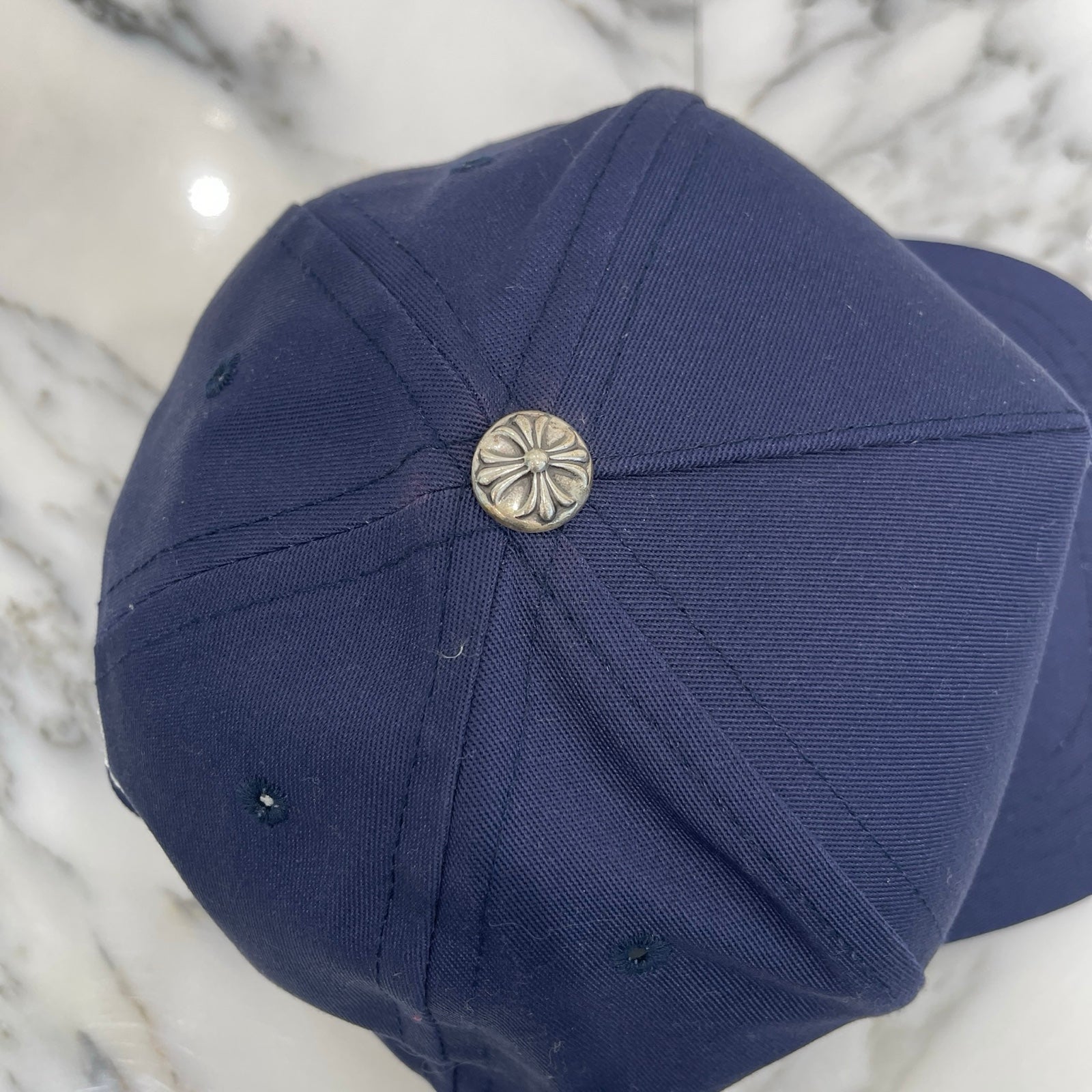 CHROME HEARTS CH Logo Embroidery Trucker Cap Size ONE SIZE（53-60）