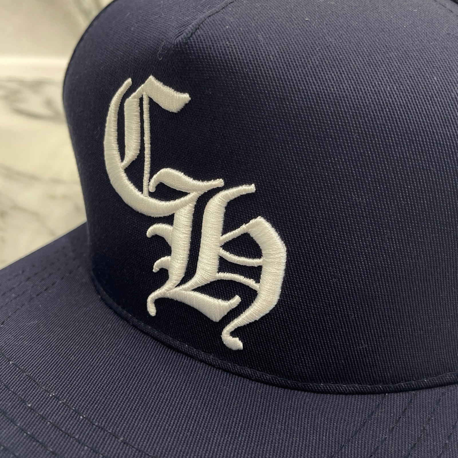 CHROME HEARTS CH Logo Embroidery Trucker Cap Size ONE SIZE（53-60）