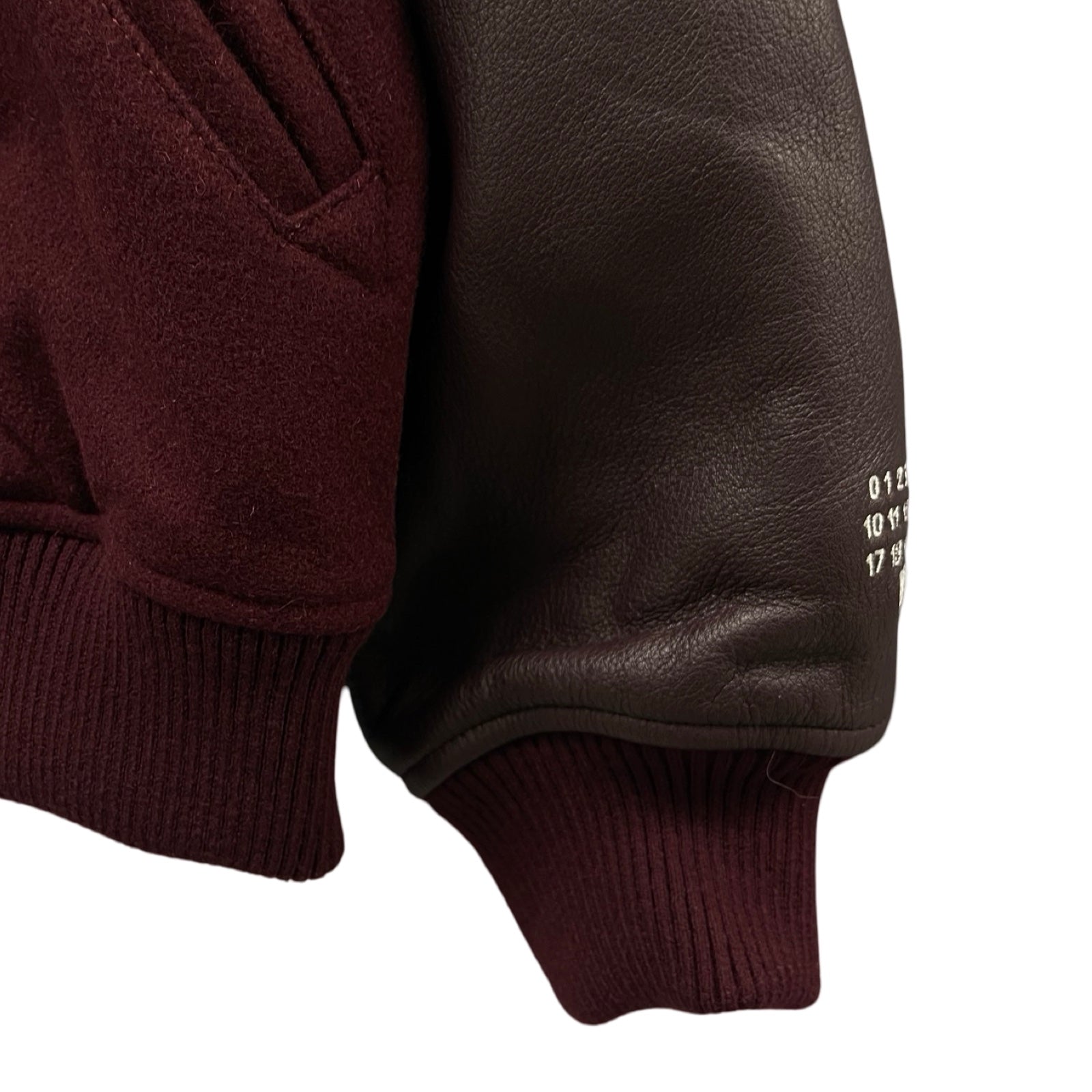 Supreme×MM6 Maison Margiela 2024SS Split Varsity Jacket Size M