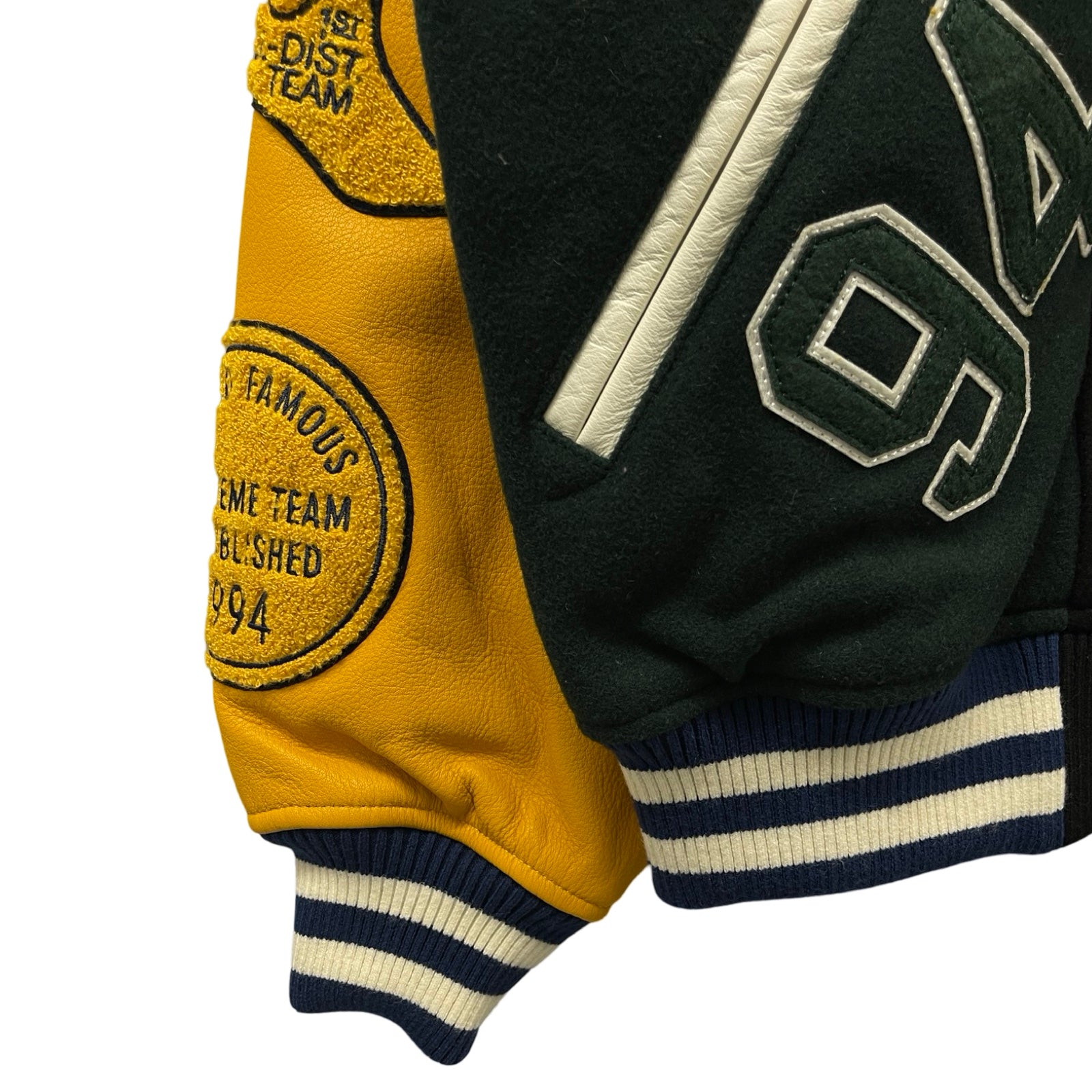 Supreme×MM6 Maison Margiela 2024SS Split Varsity Jacket Size M