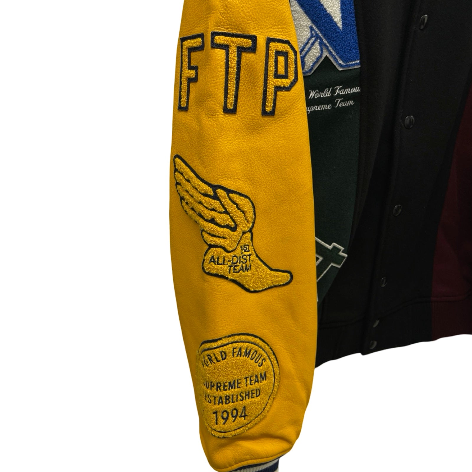 Supreme×MM6 Maison Margiela 2024SS Split Varsity Jacket Size M