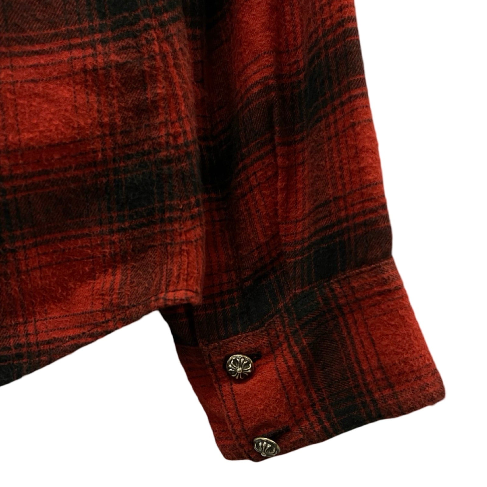 CHROME HEARTS Loose Ends Check Shirt Size M