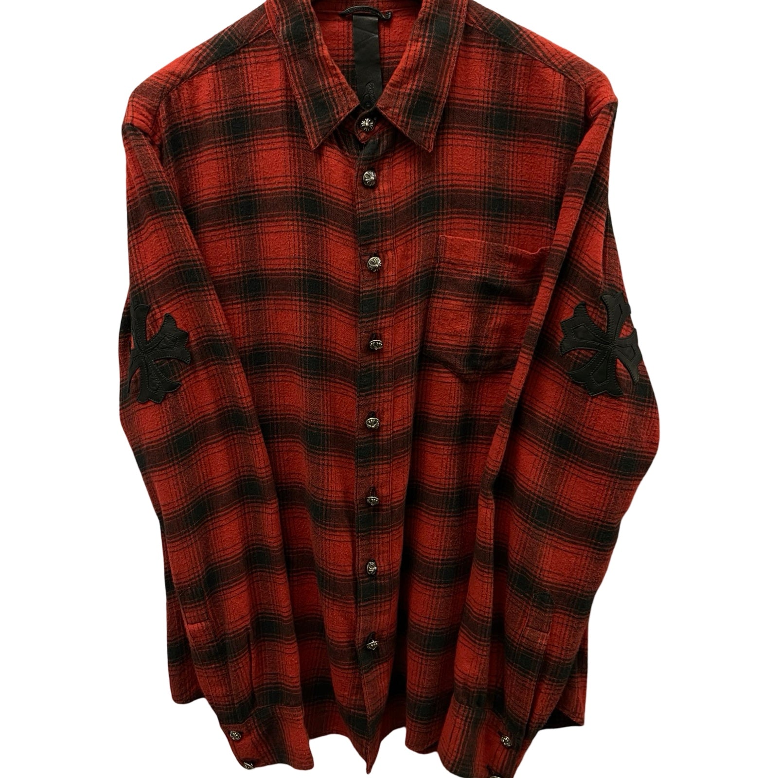 CHROME HEARTS Loose Ends Check Shirt Size M