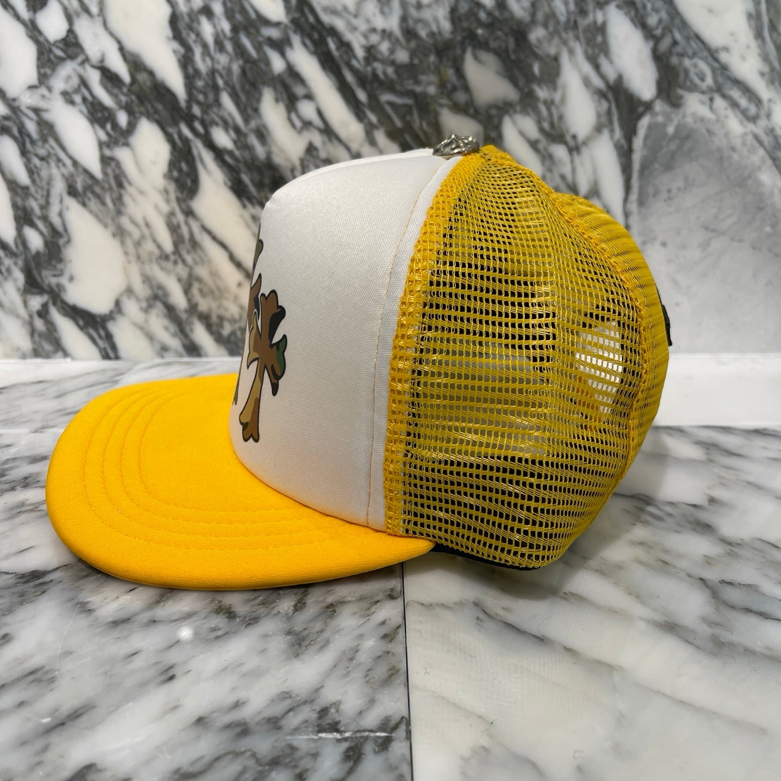 CHROME HEARTS Camo Cemetery Cross Tracker Cap Size ONESIZE（53-60）クロムハーツ カモ セメタリークロス トラッカーキャップ