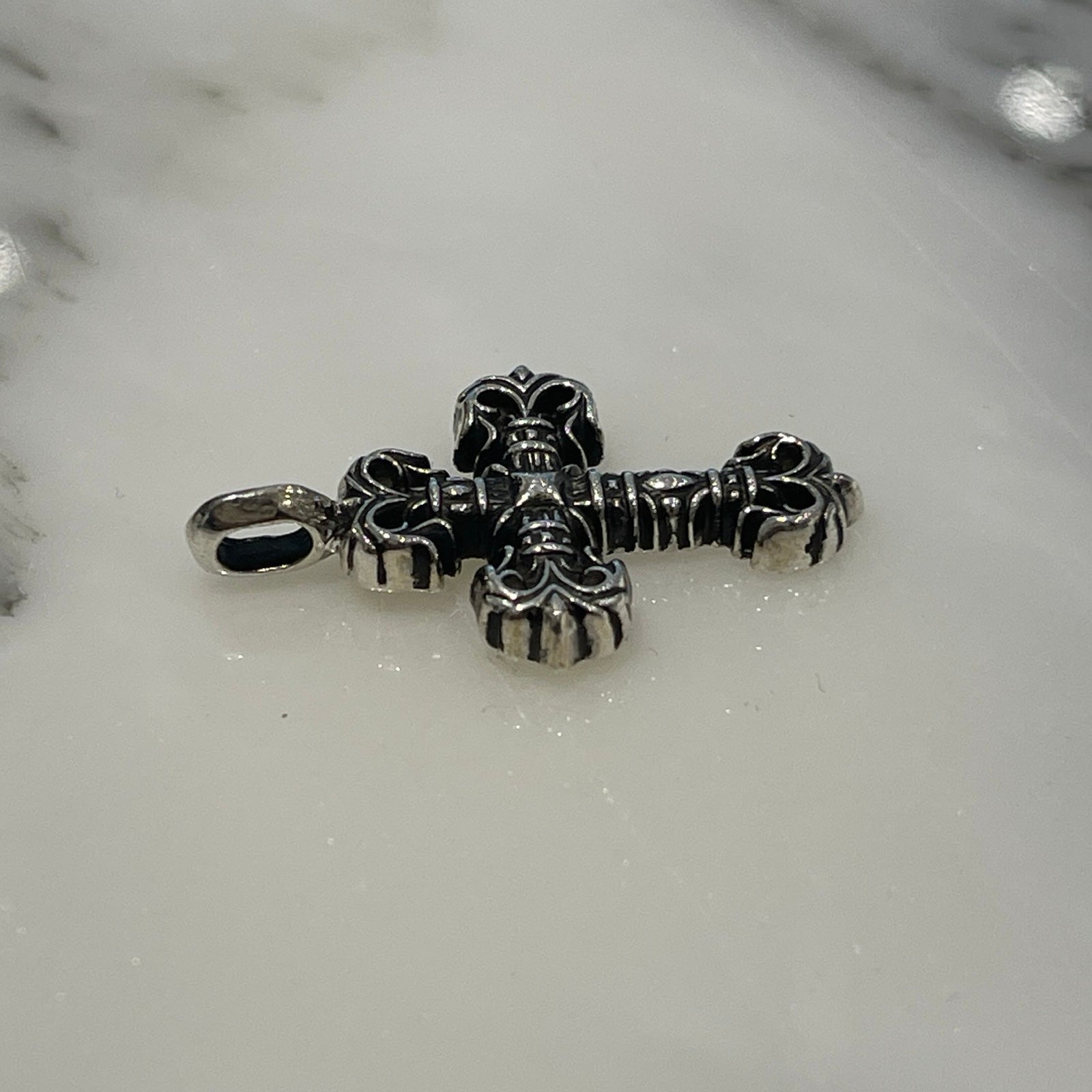 CHROME HEARTS Filigree Cross Shilver Pendent Top クロムハーツ フィリグリークロス シルバー ペンダントトップ