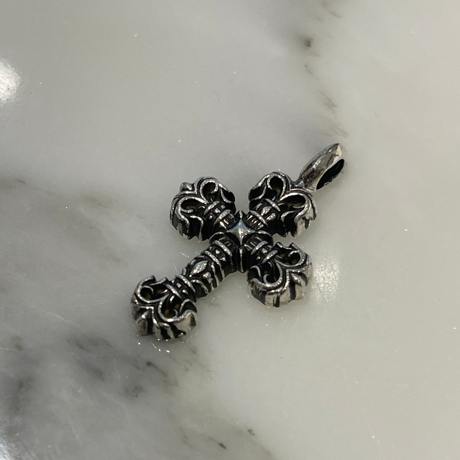 CHROME HEARTS Filigree Cross Shilver Pendent Top クロムハーツ フィリグリークロス シルバー ペンダントトップ