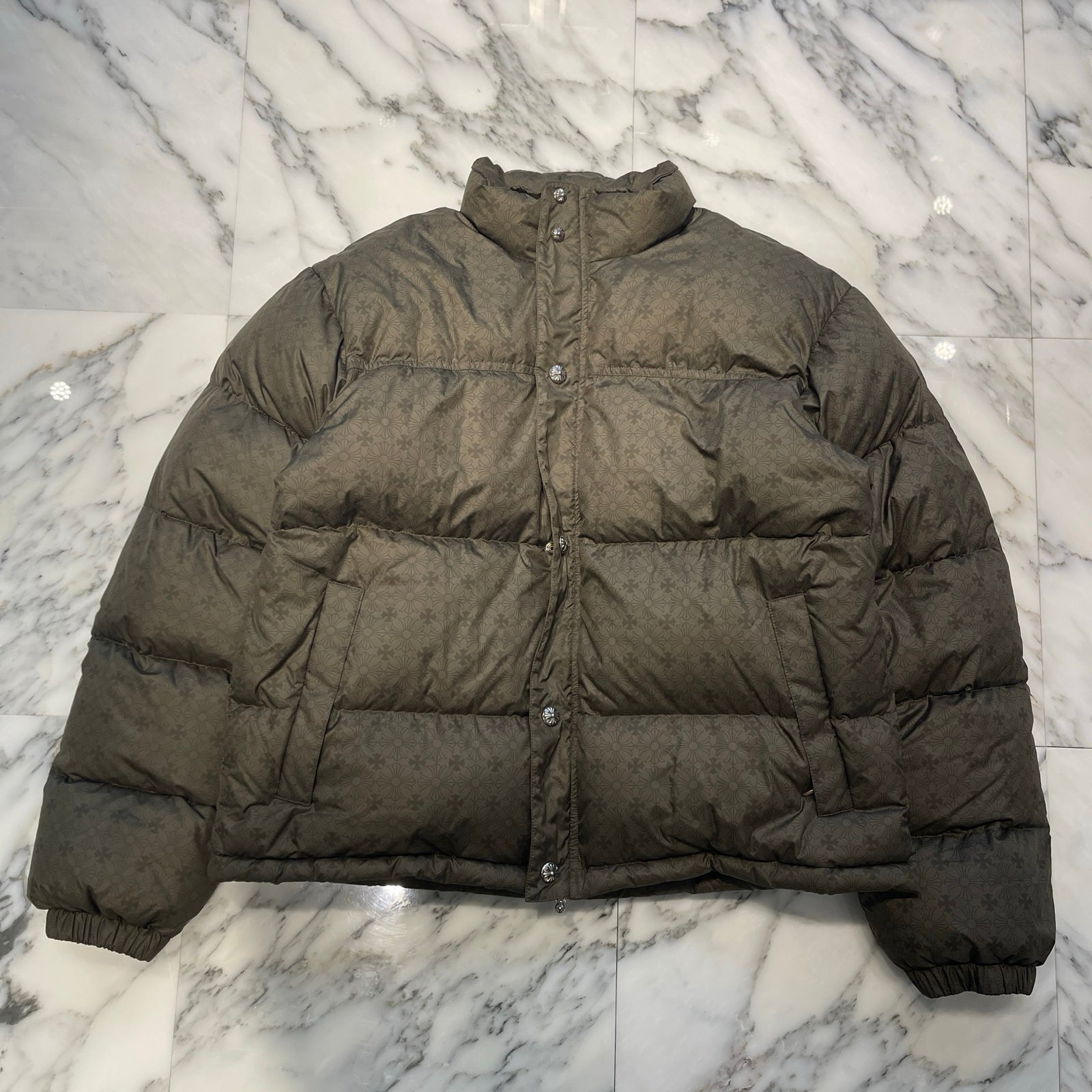 CHROME HEARTS CH Plus Stiff Down Jacket Size M クロムハーツ CHプラス スティッフ ダウンジャケット サイズM