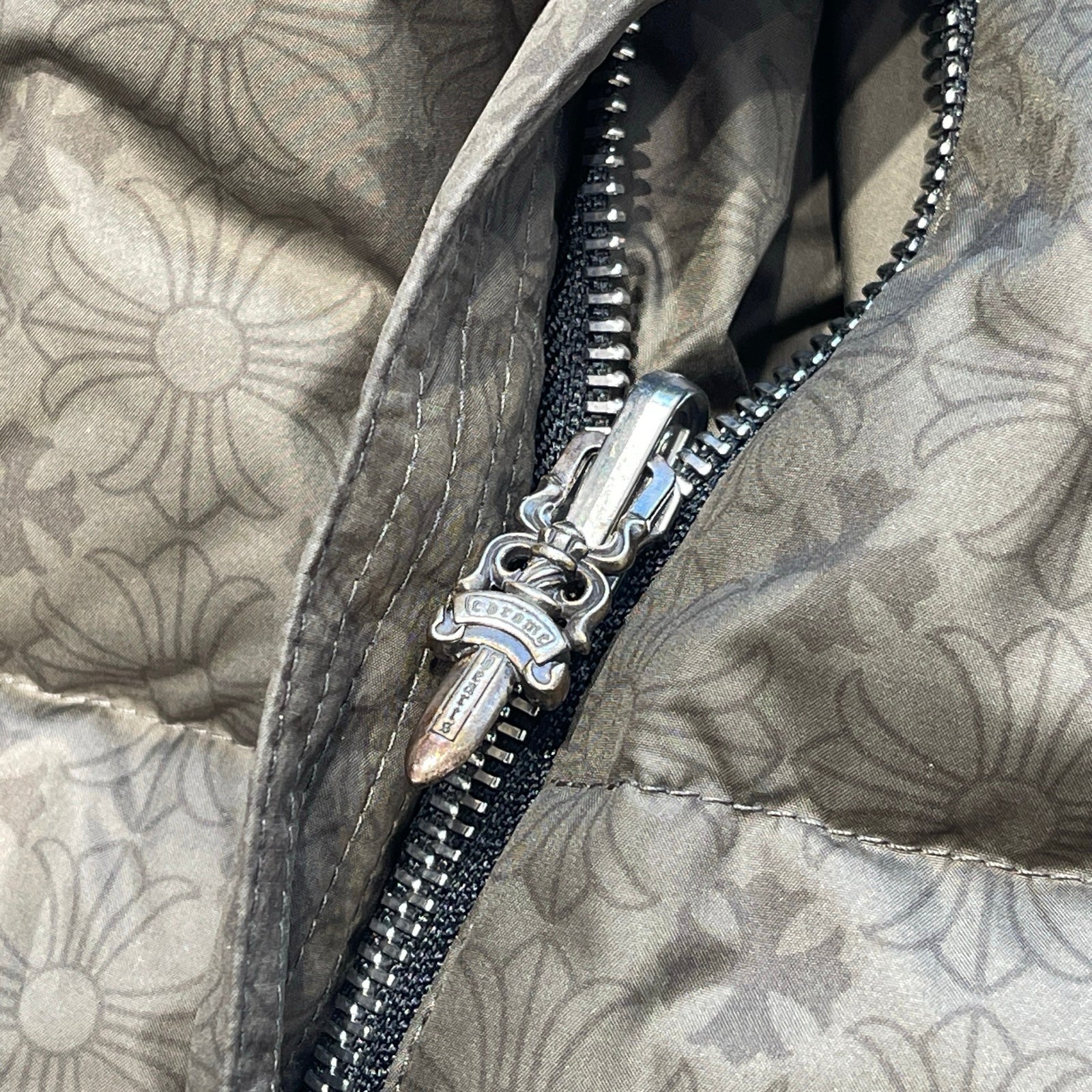 CHROME HEARTS CH Plus Stiff Down Jacket Size M クロムハーツ CHプラス スティッフ ダウンジャケット サイズM