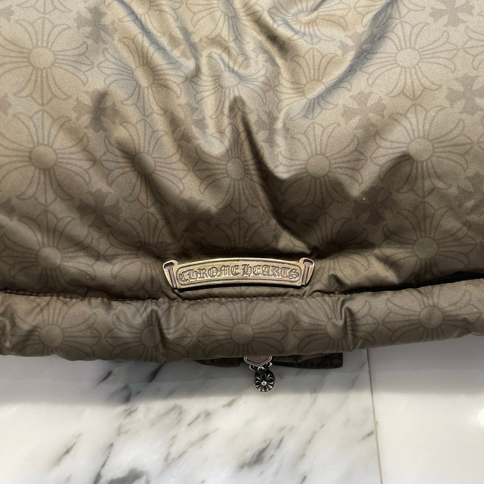 CHROME HEARTS CH Plus Stiff Down Jacket Size M クロムハーツ CHプラス スティッフ ダウンジャケット サイズM