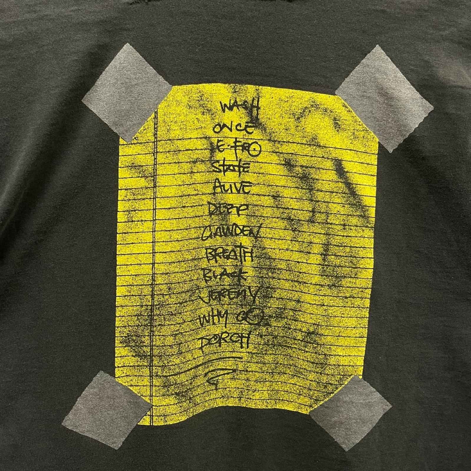 Vintage 90's Pearl Jam "ALIVE" S/S Tee Size L