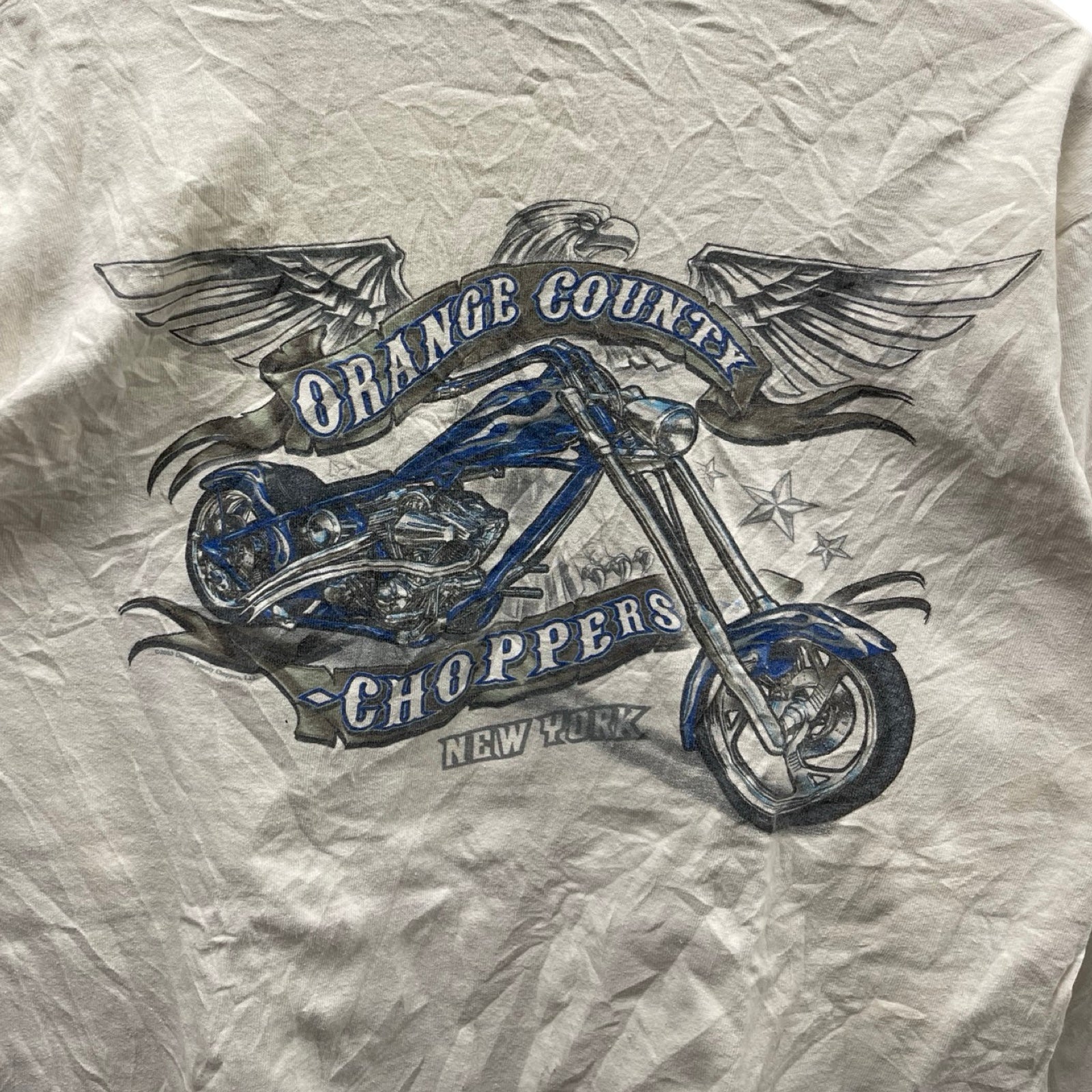 Vintage 00's ORANGE COUNTY CHOPPERS "New York" 2003 L/S Tee