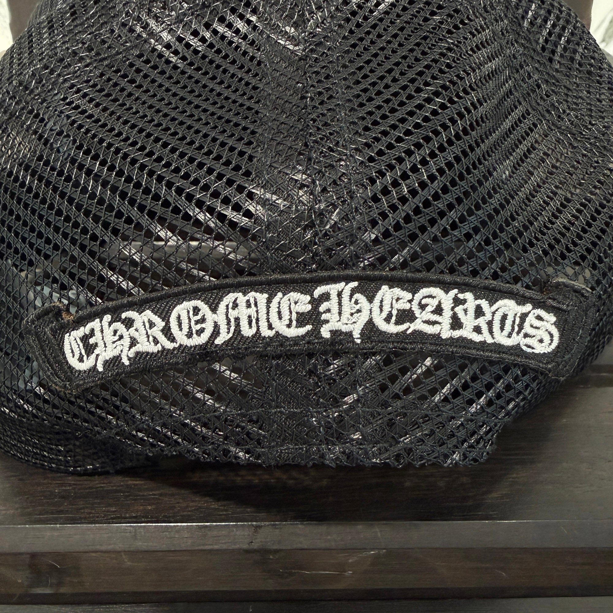 CHROME HEARTS Triple Cross Patch Trucker Cap ONE SIZE (51-61) クロムハーツ トリプルクロスパッチ トラッカーキャップ ONE SIZE (51-61)