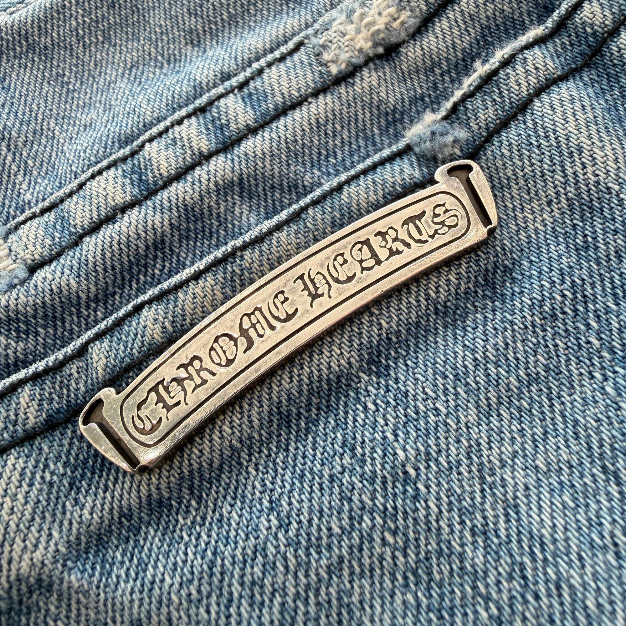 CHROME HEARTS Pocket Lined Denim Short Pants Size 25 クロムハーツ ポケットライニング デニムショートパンツ サイズ25
