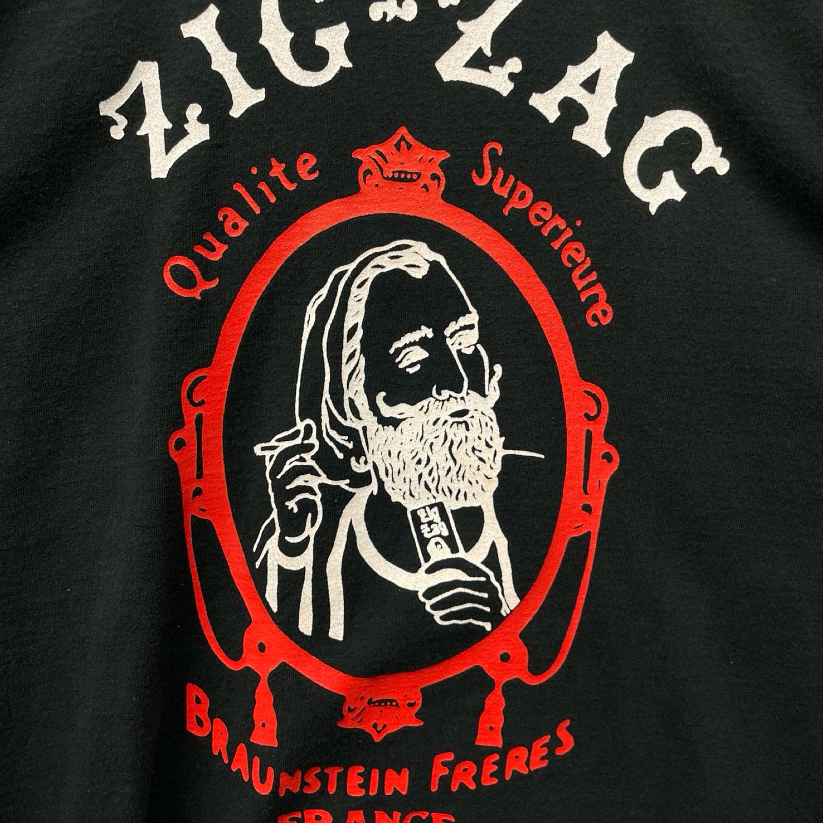 Vintage 90's ZIG-ZAG BRAUNSTEIN FRERES S/S Tee Size L